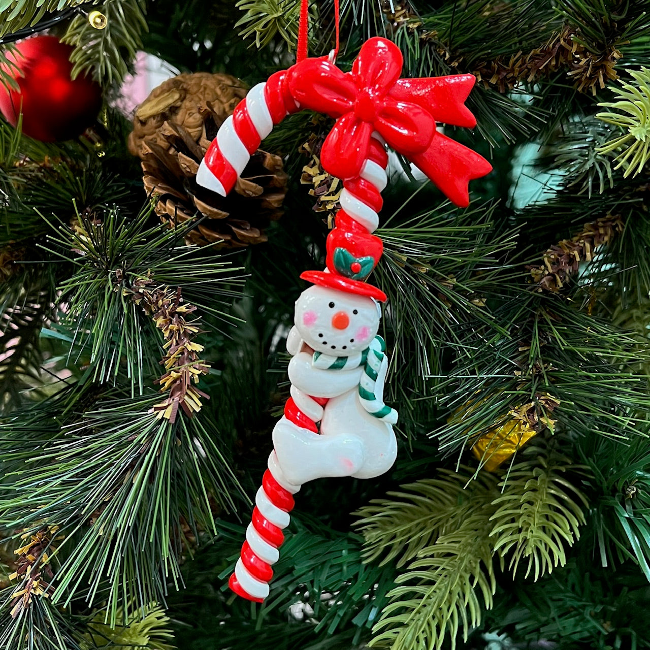 Candy Cane Ornaments - Set of 3