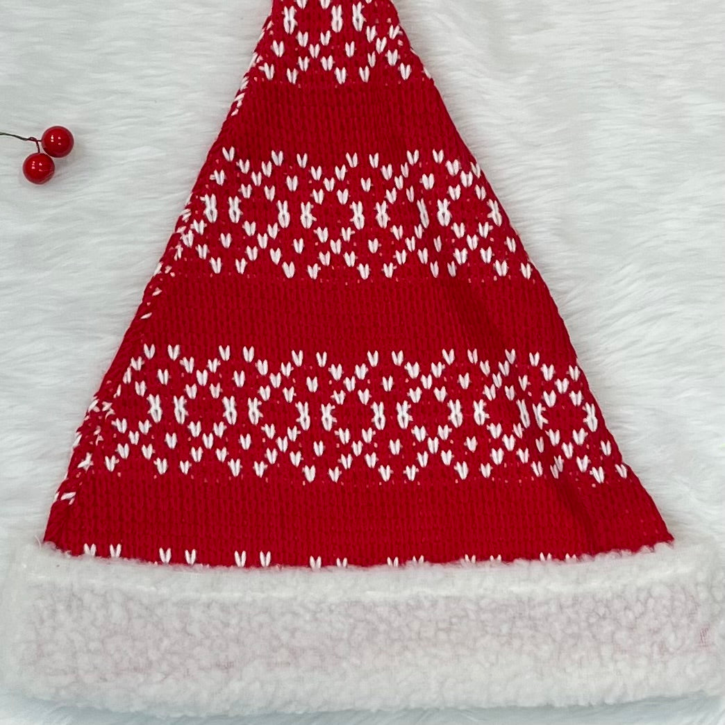 Classic Knit Santa Caps - Adults