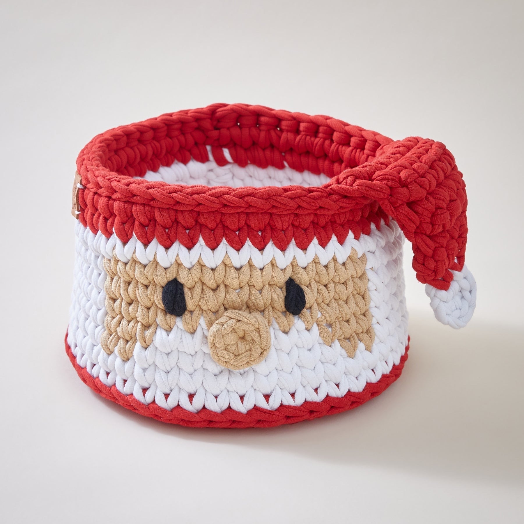 Santa Basket: Set Of 2 - Santa Basket