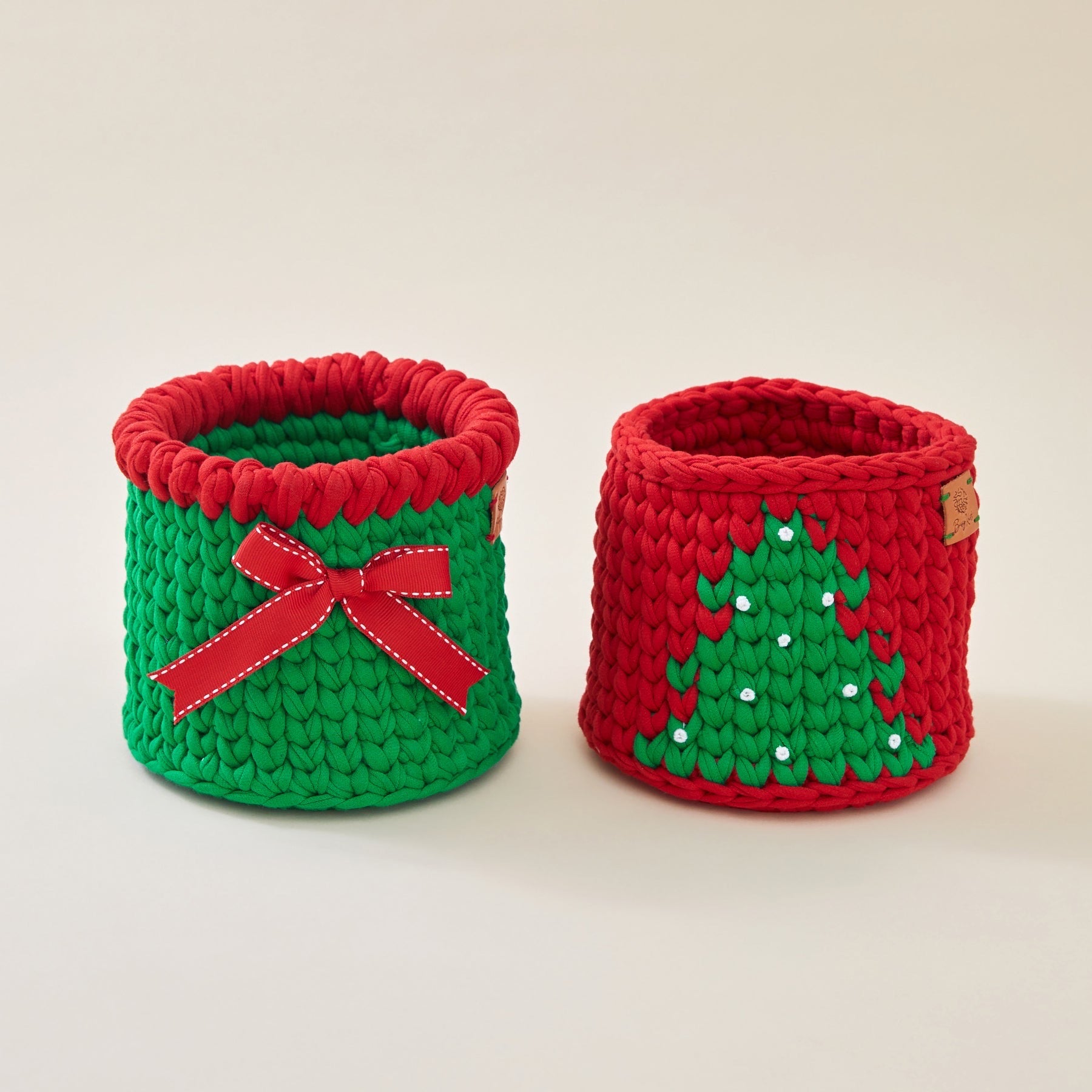 Bow And Tree Basket - Bow And Tree Basket