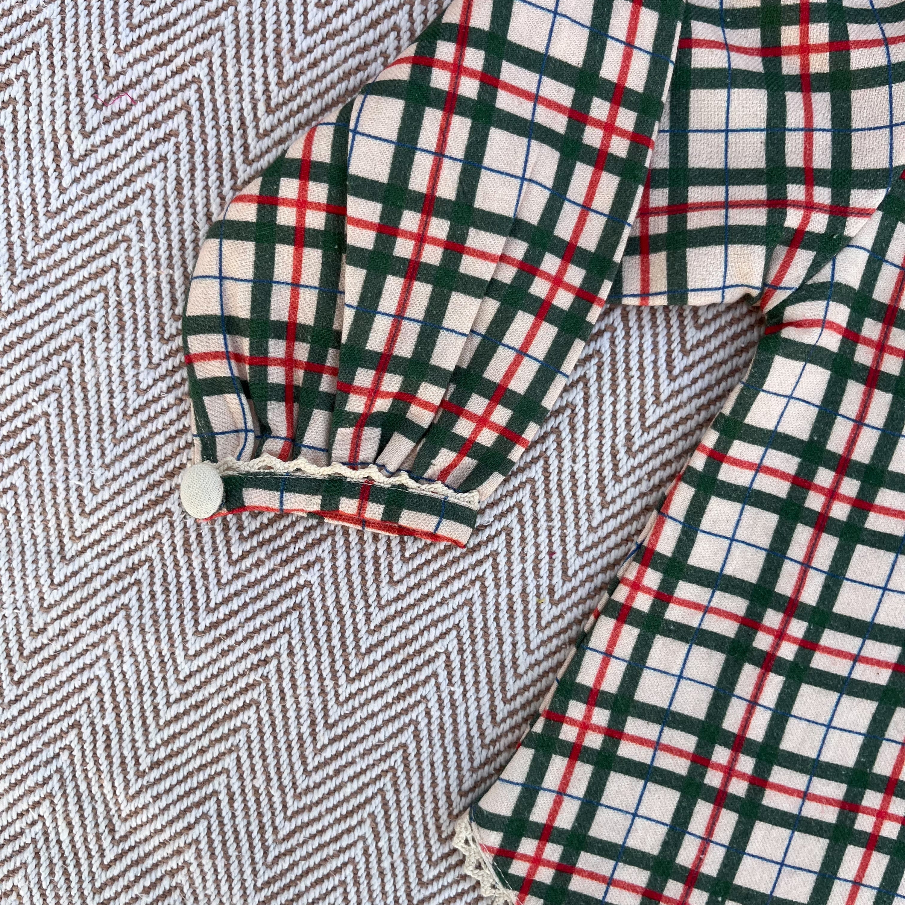 Cotton twill christmas co-ord set  for infants, toddlers and kids-perfect for festive occasions