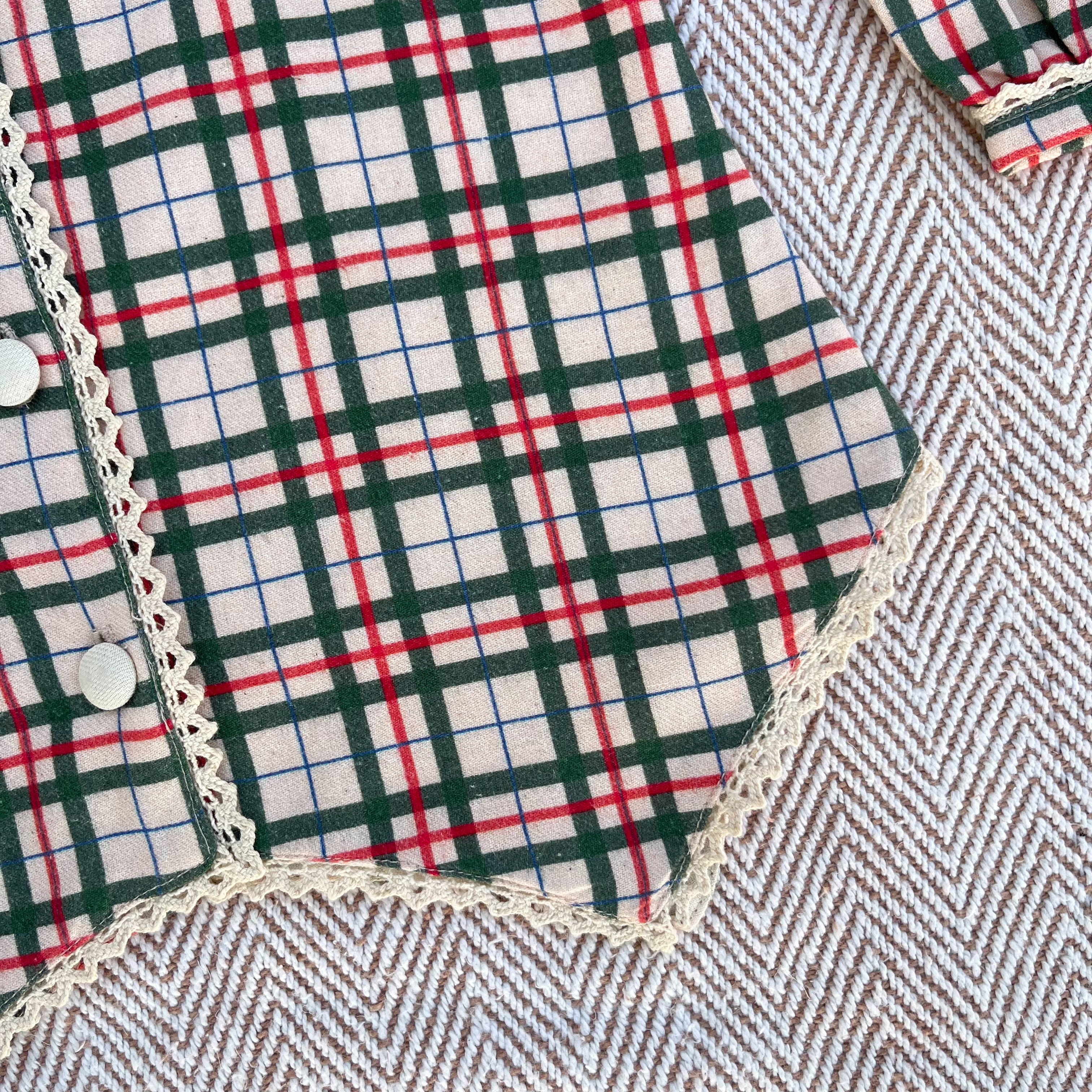 Cotton twill christmas co-ord set  for infants, toddlers and kids-perfect for festive occasions