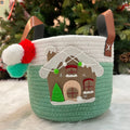 Jute Cotton Storage Basket - Snowhouse Treasure