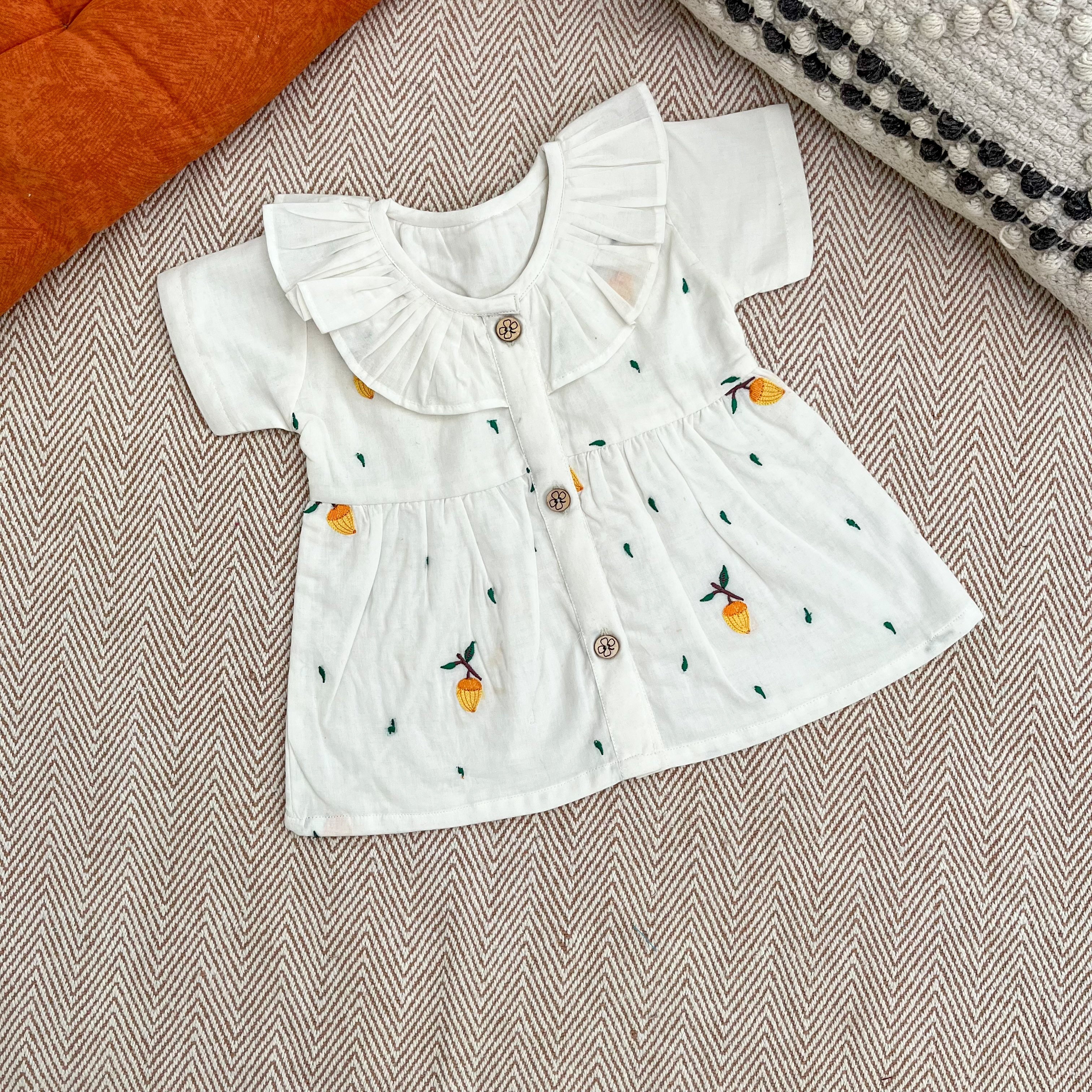 Organic Cotton Frock| Infants and Toddlers| Mango