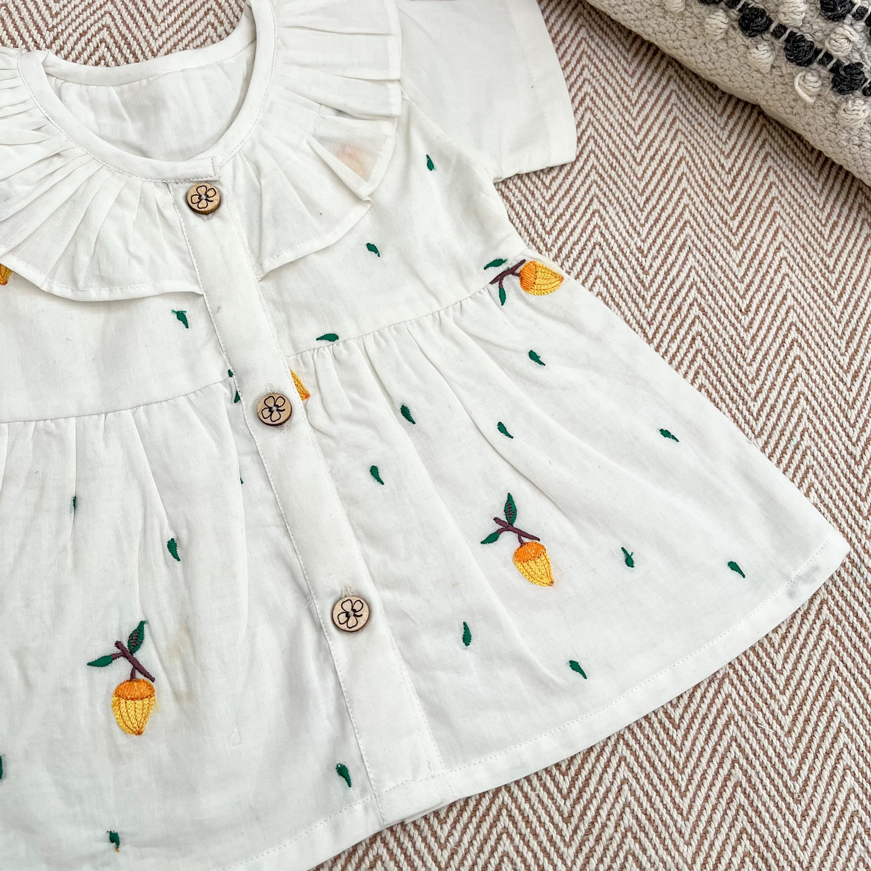 Organic Cotton Frock| Infants and Toddlers| Mango