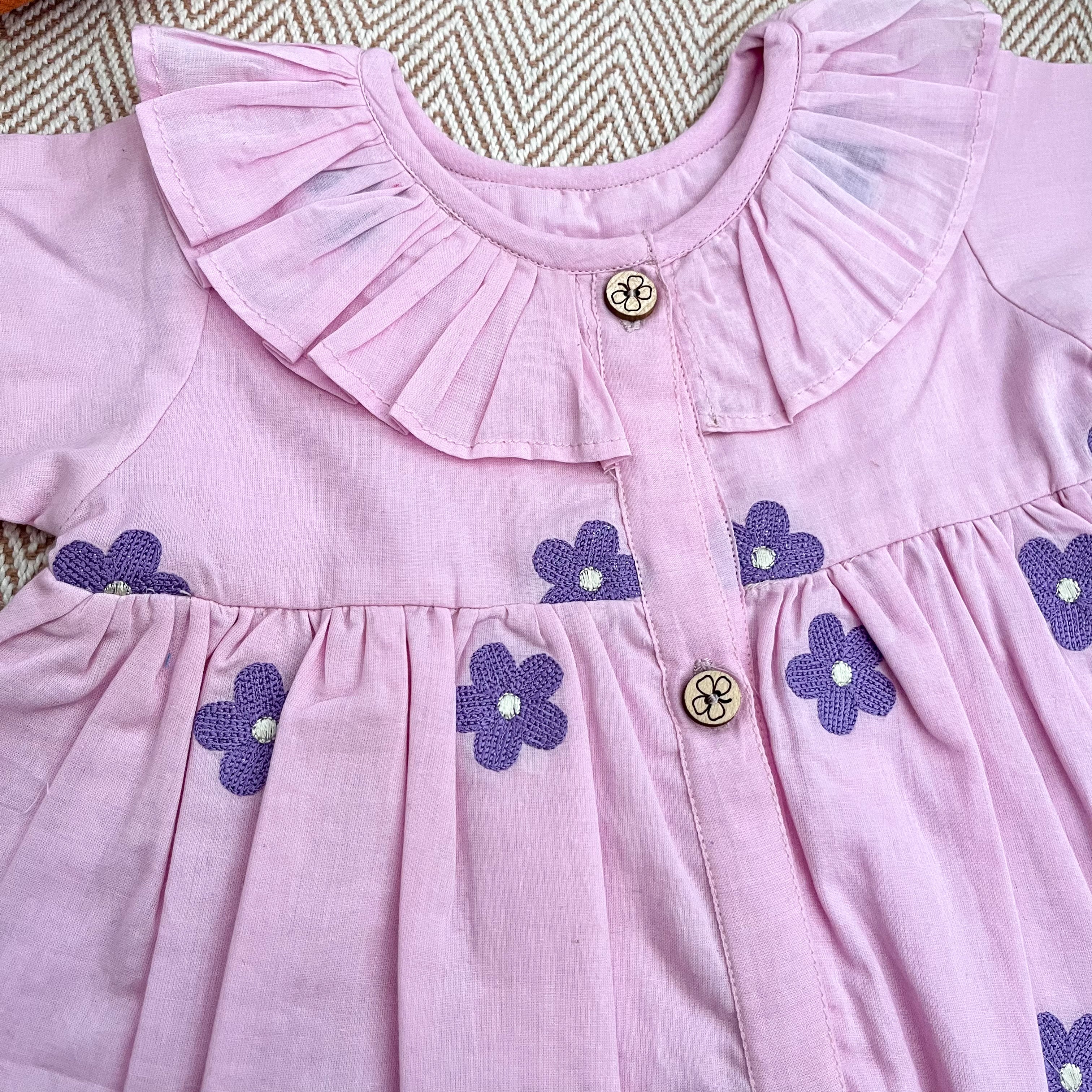 Organic Cotton Frock| Infants and Toddlers| Daisy