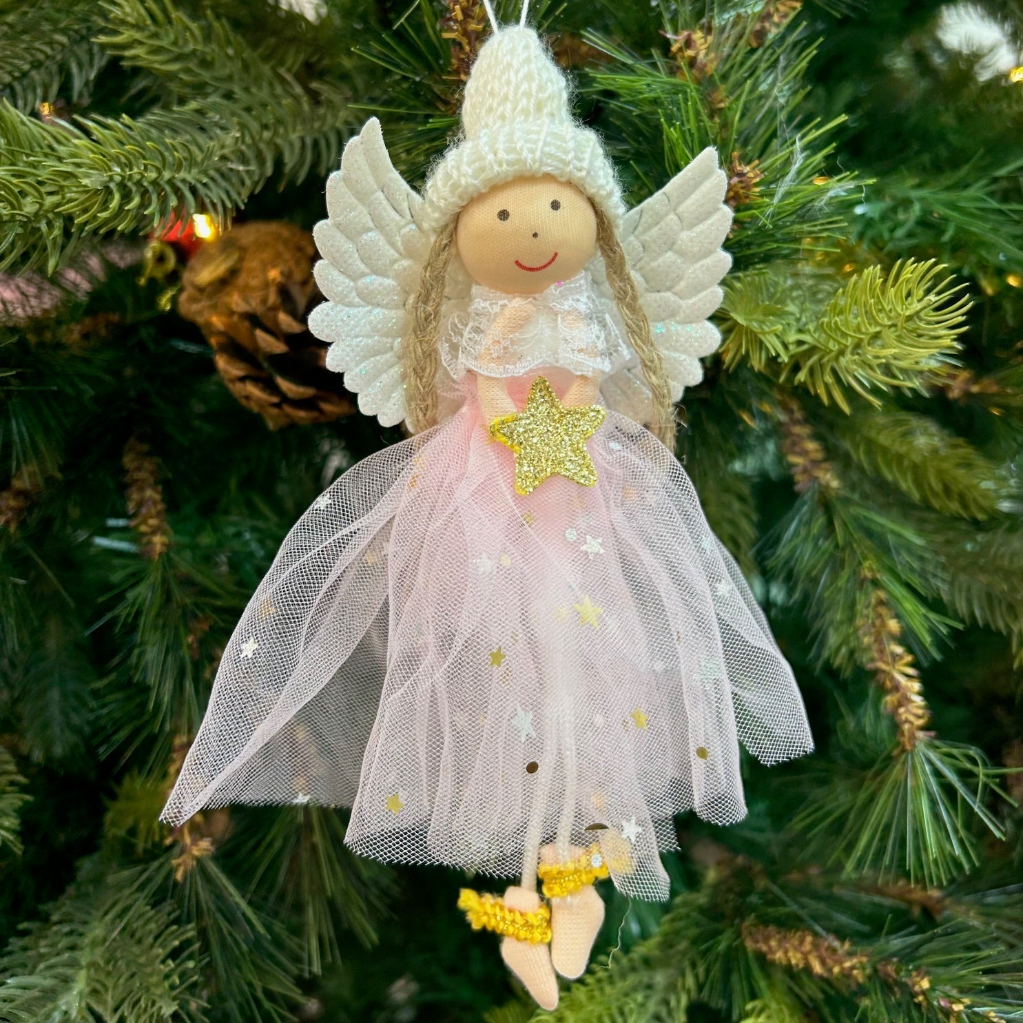 Angel Wings Ornaments - Set of 3