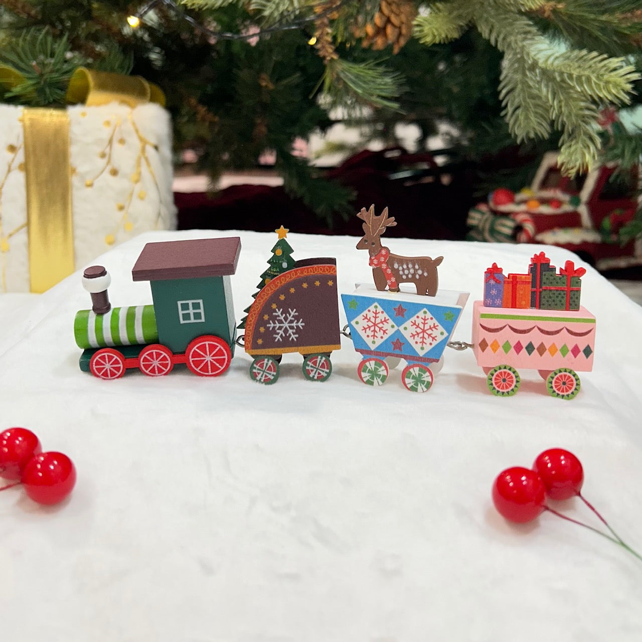 Jingle Bell Express Train - Multicolor
