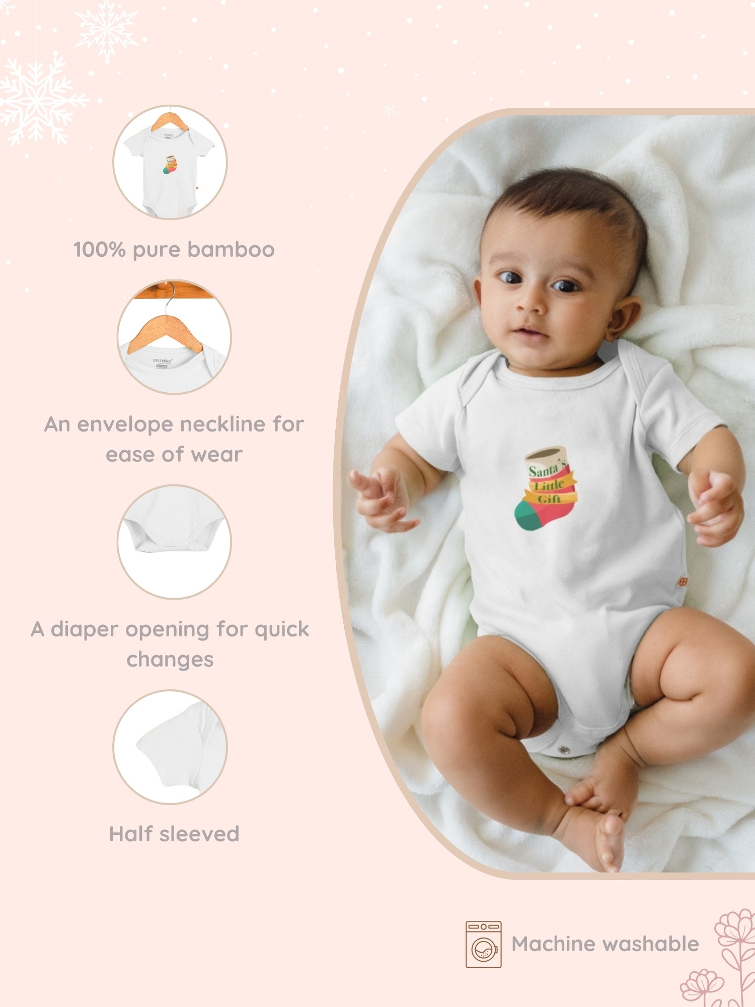 Baby Bamboo Bodysuit Little Gift