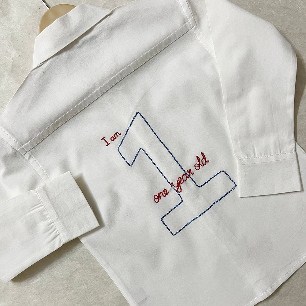 I am One Personalized Birthday Shirt