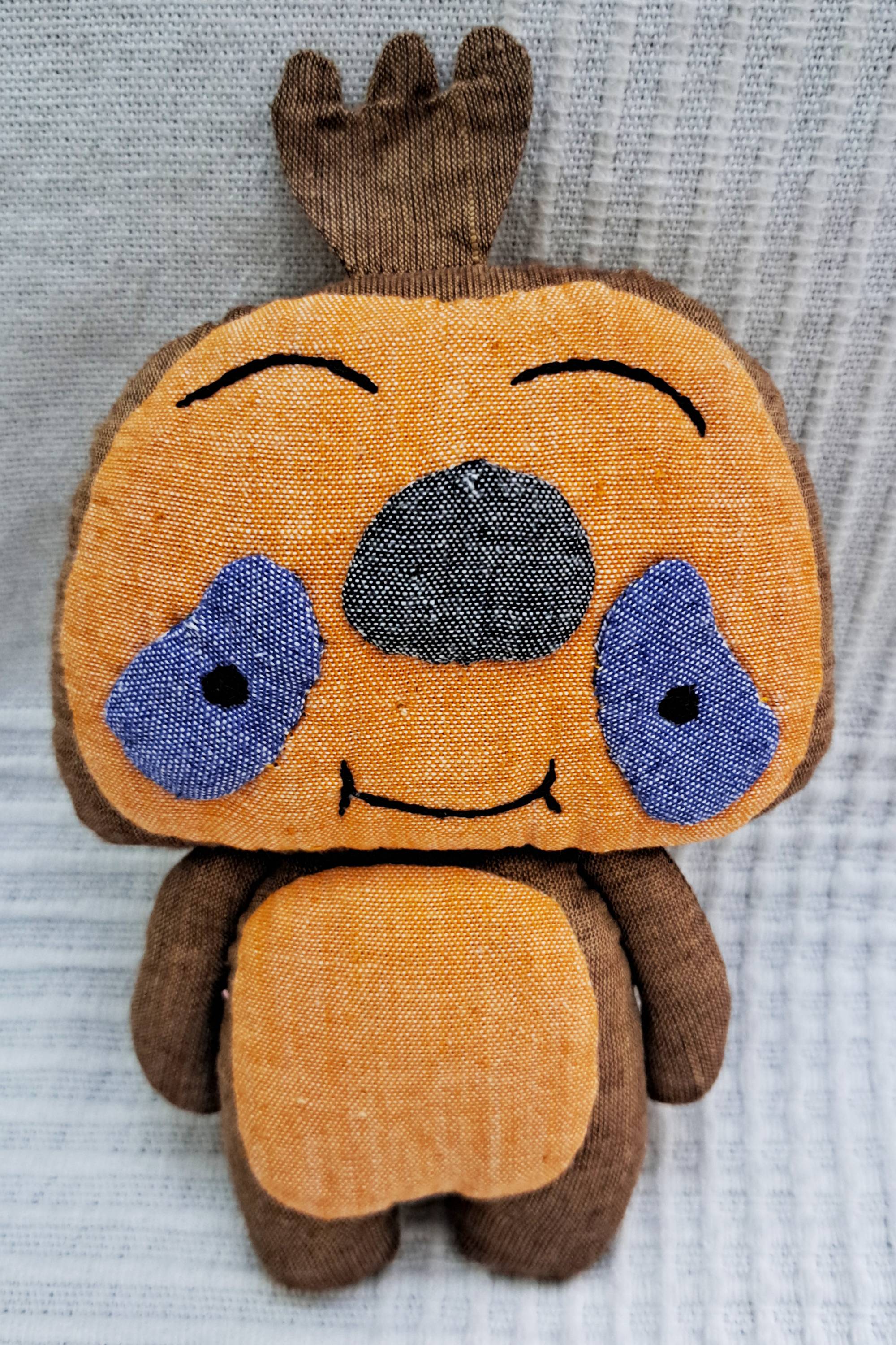 Sloth Handmade Organic Fabric Toy