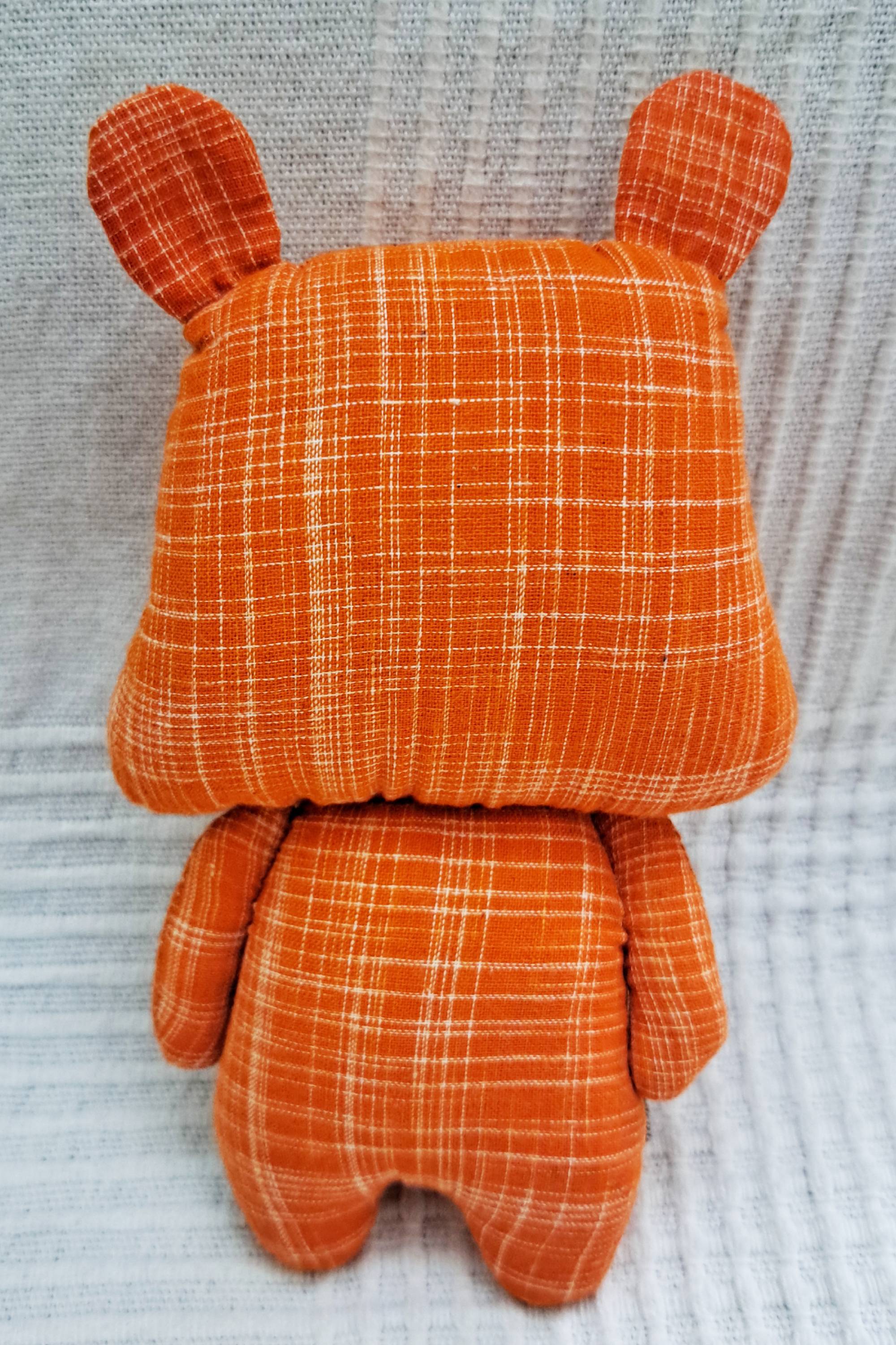 Tiger Handmade Organic Fabric Toy