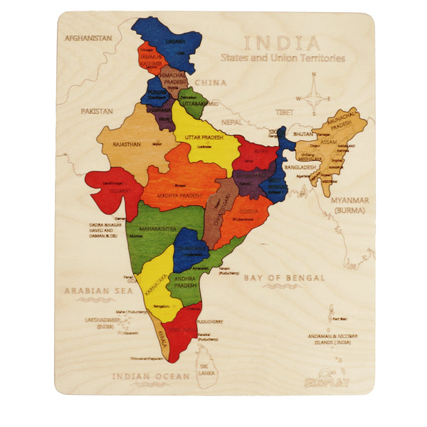 India Map - Totdot