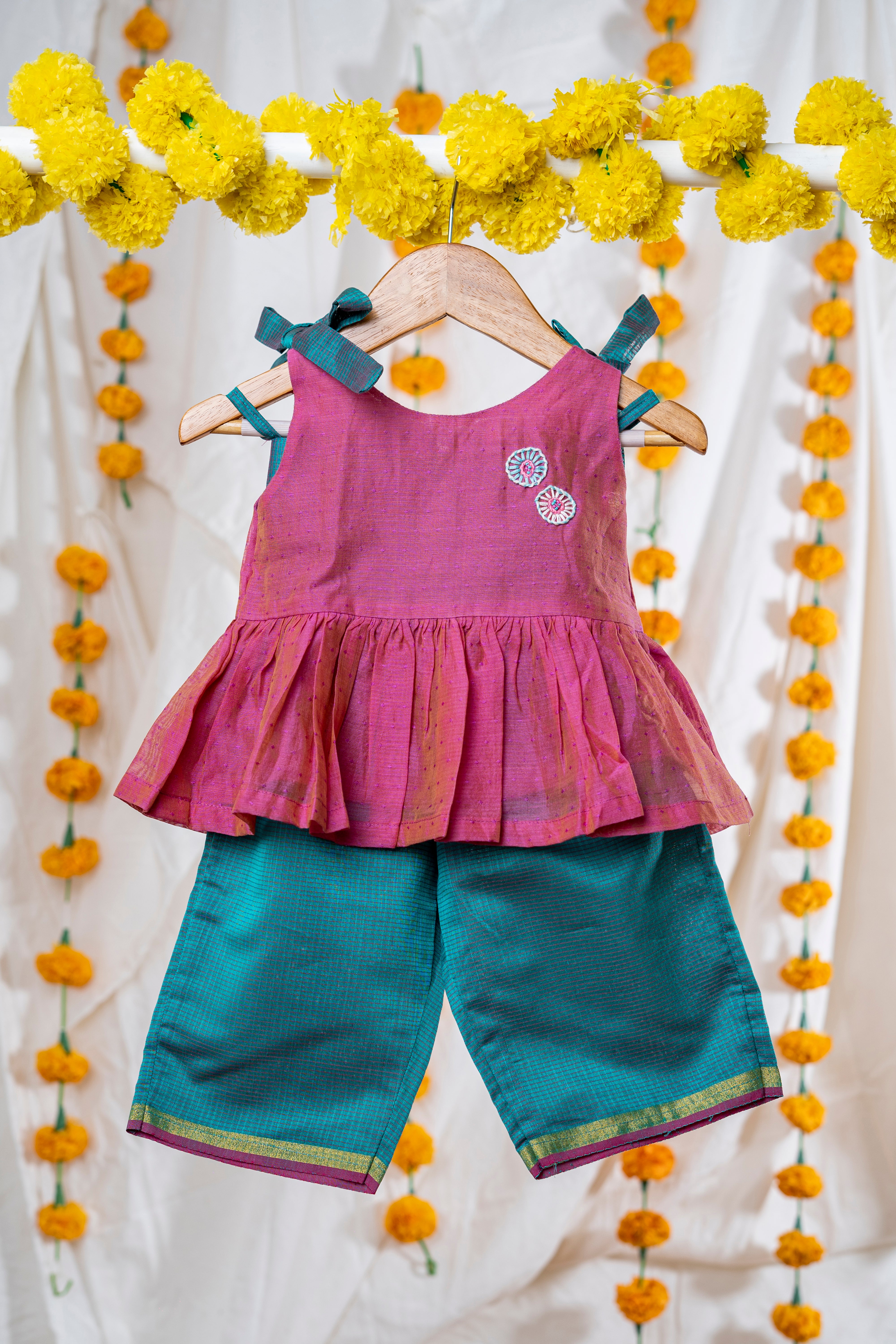 Jalebi Rama Co Ord Set - Ethnic Wear