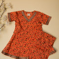 Co-Ord Set With Pants - Orange