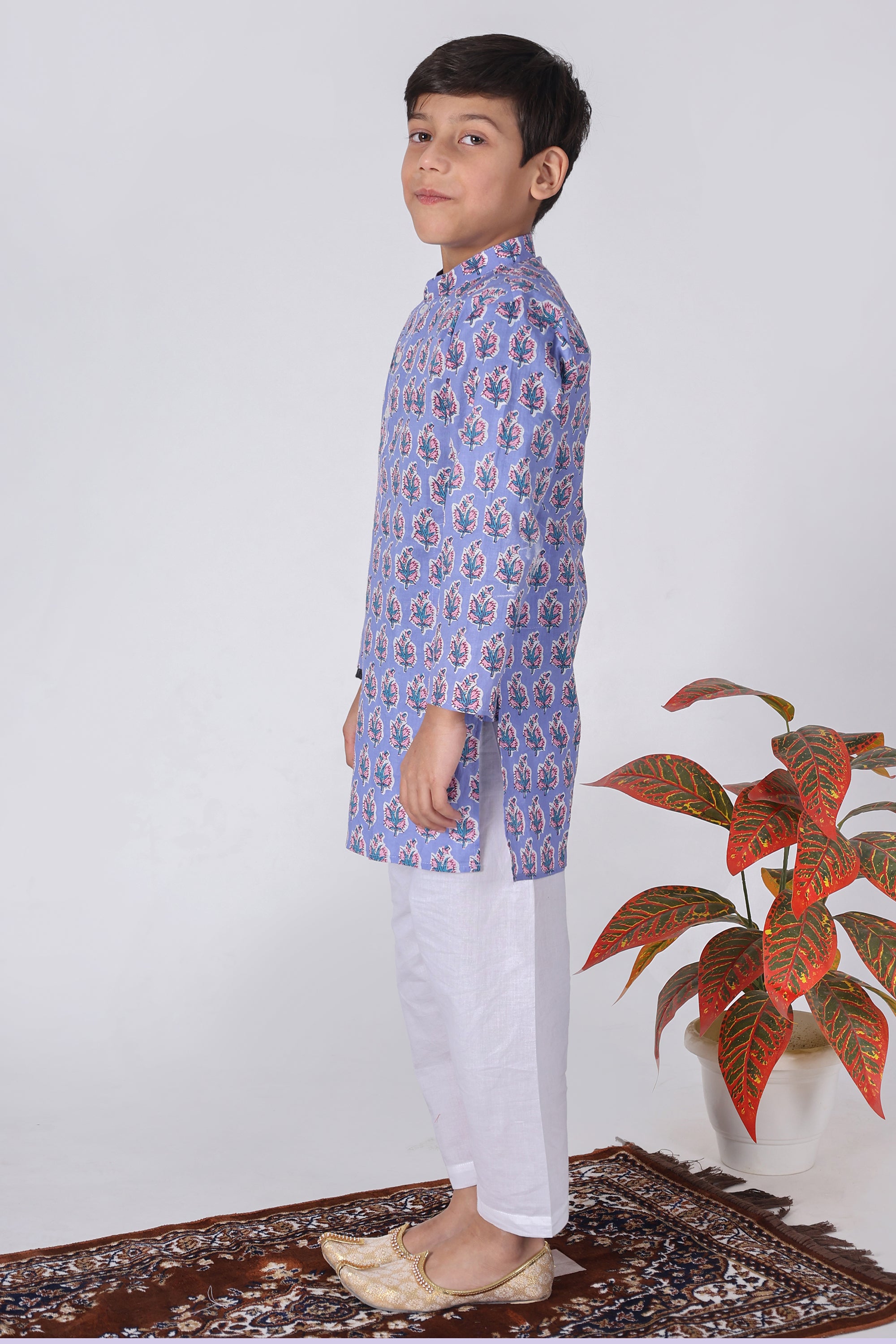 Lavender Kurta Set