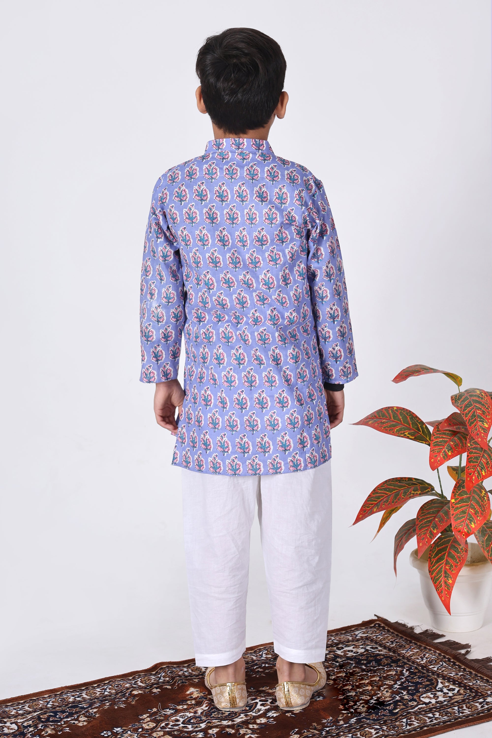 Lavender Kurta Set