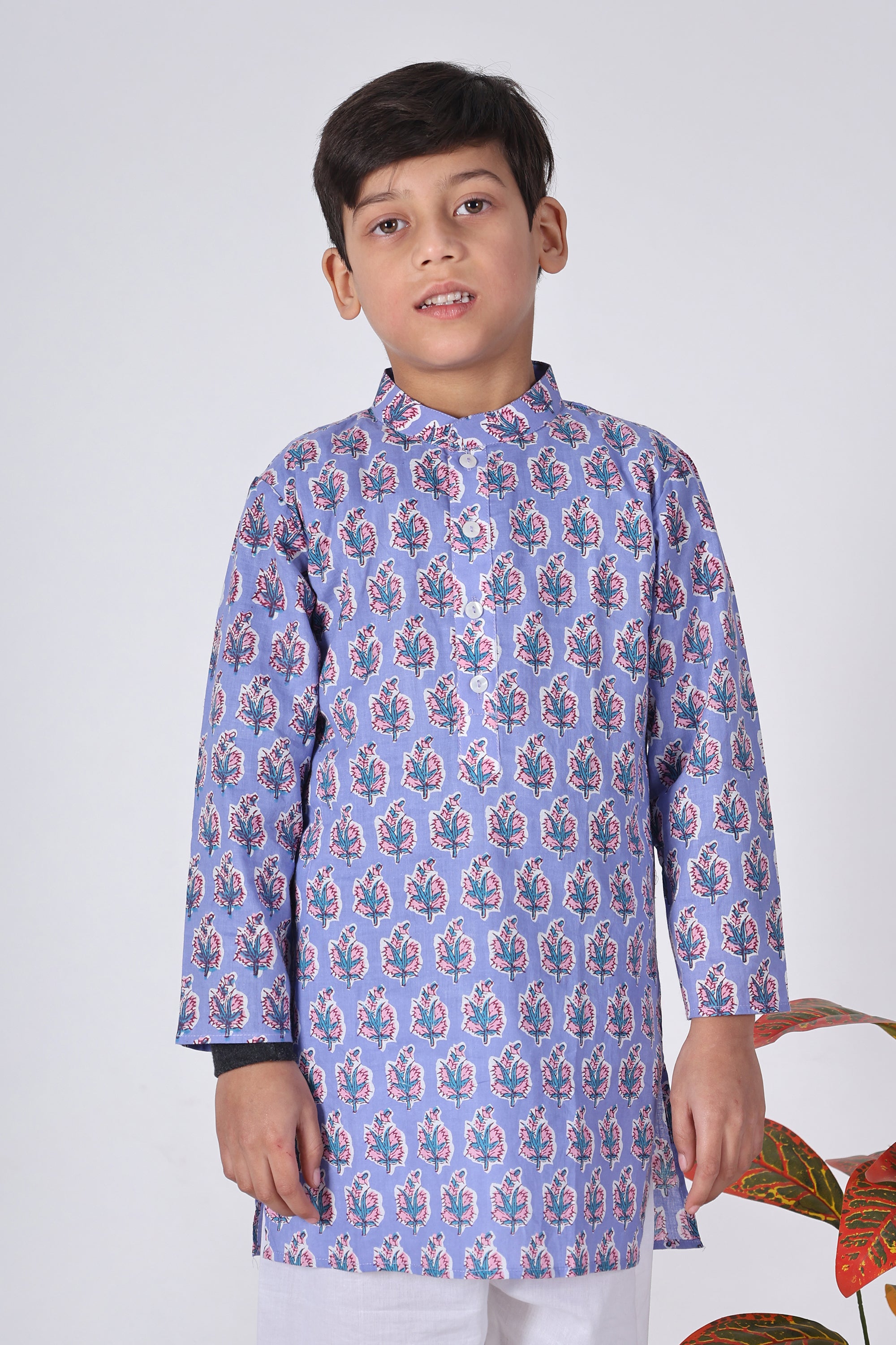 Lavender Kurta Set