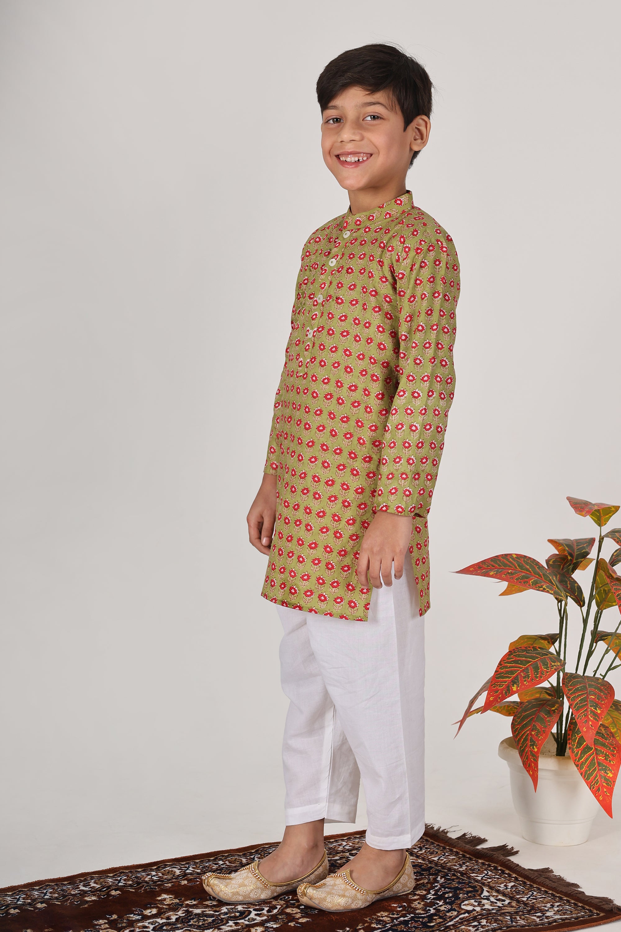 Moss Kurta Set