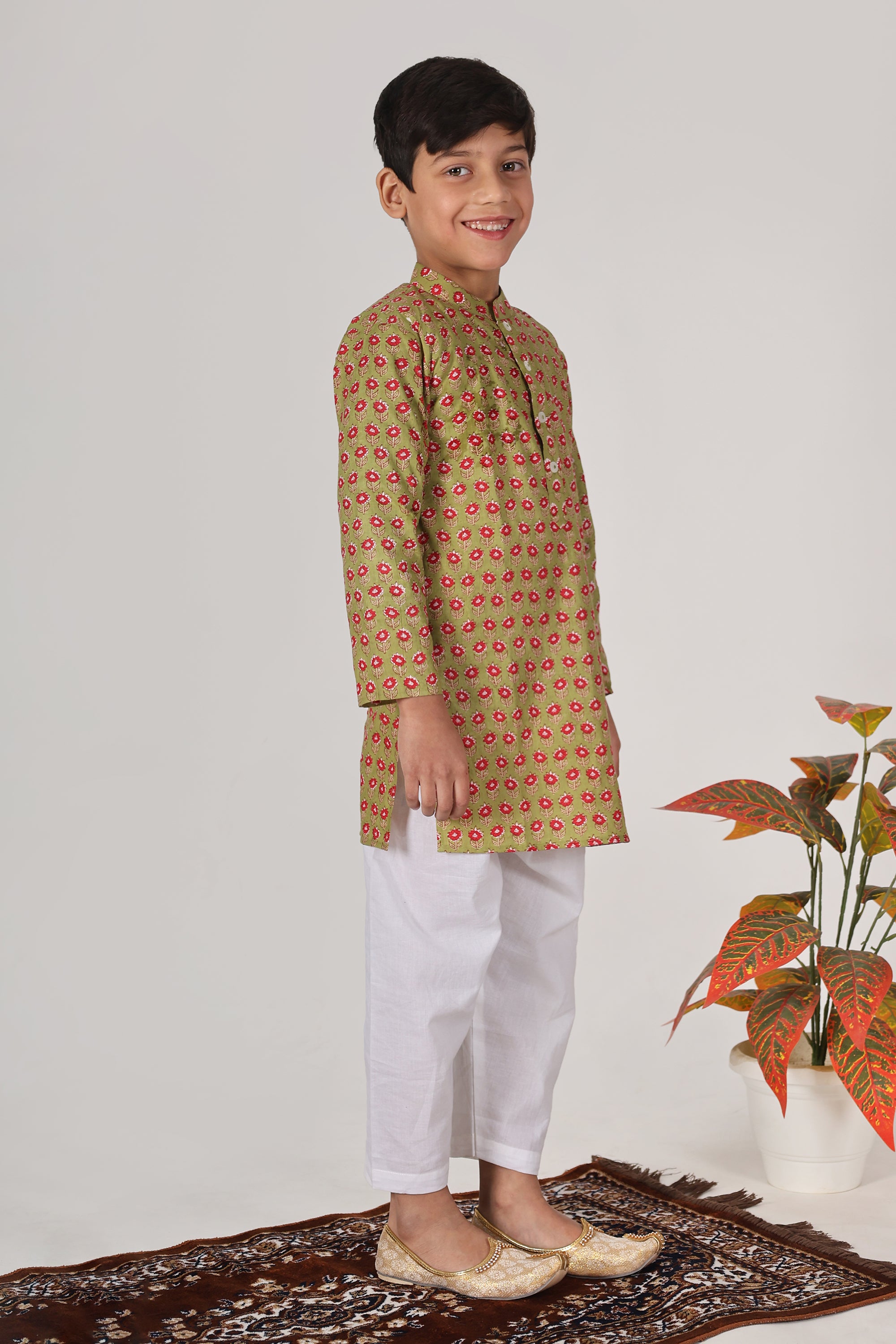 Moss Kurta Set