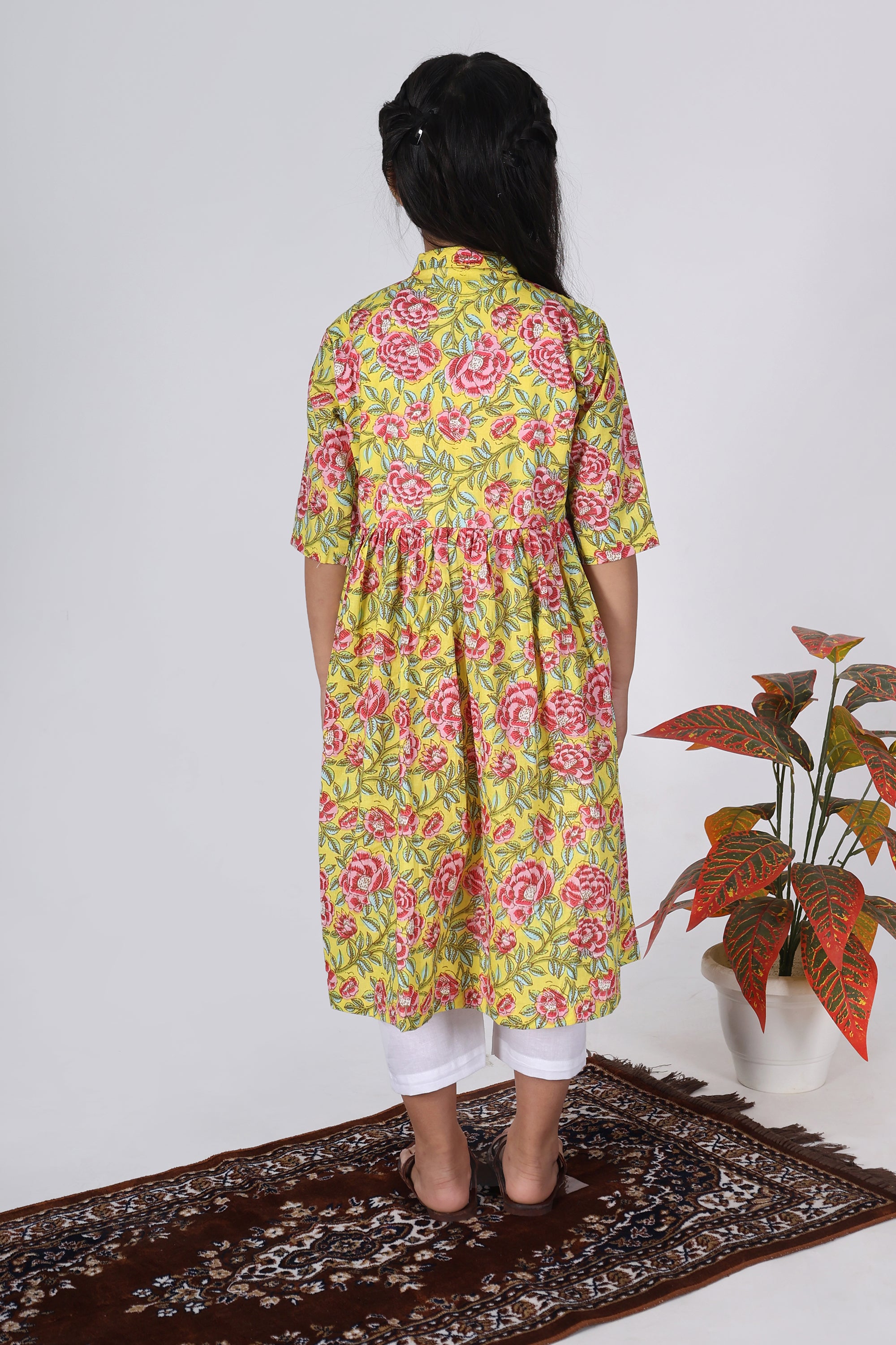 Lemon Kurta Set