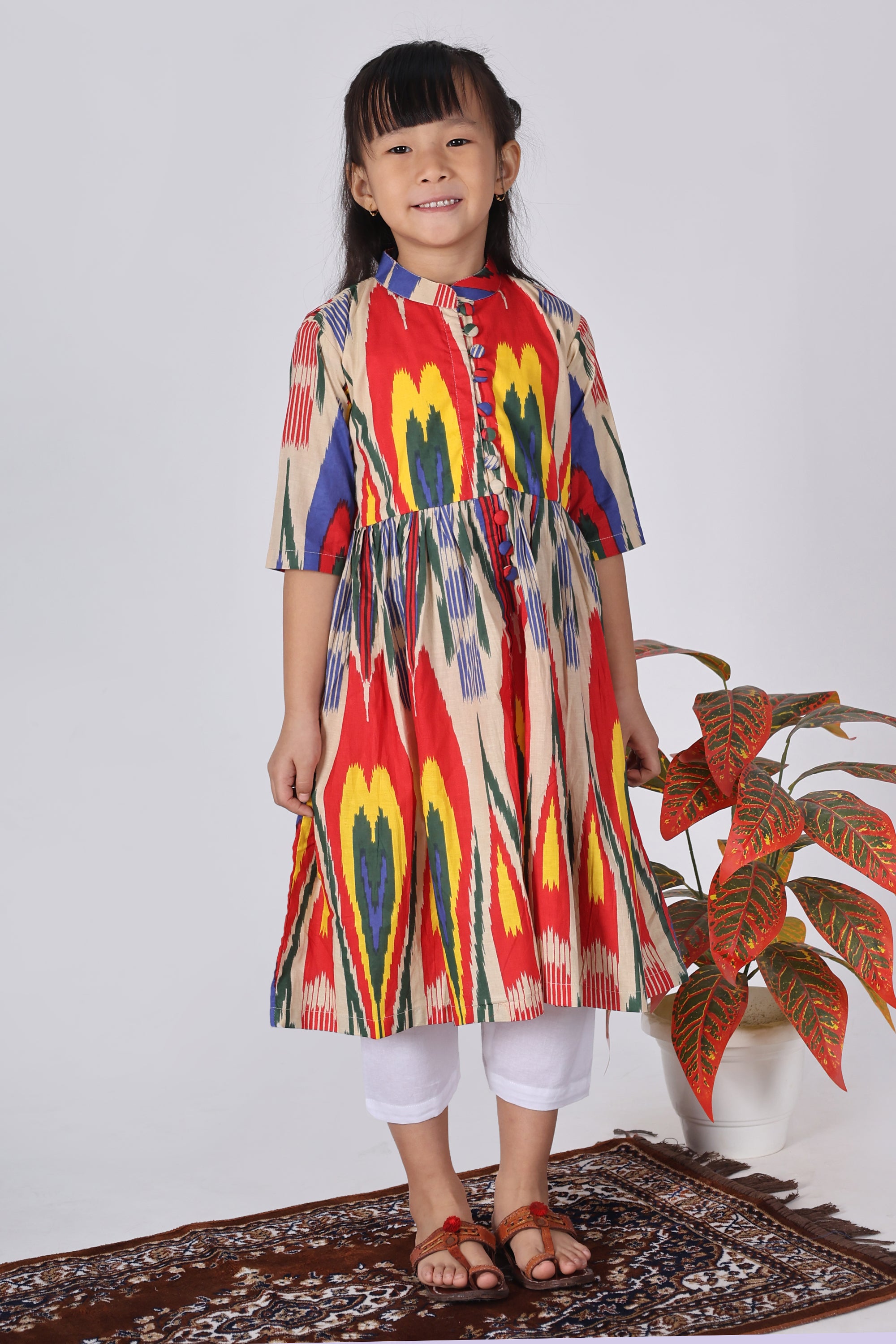 Peacock Kurta Set