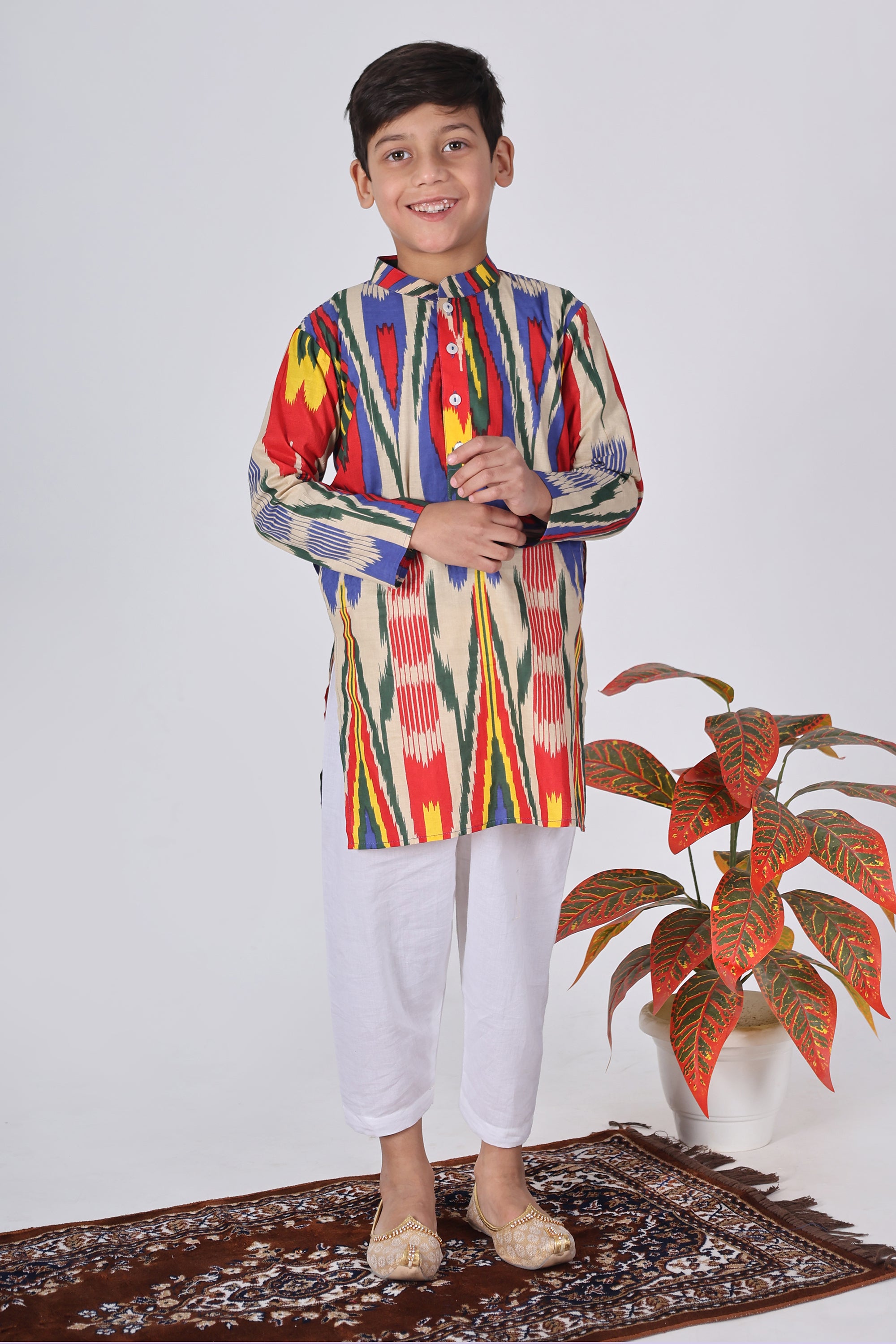 Fire Kurta Set