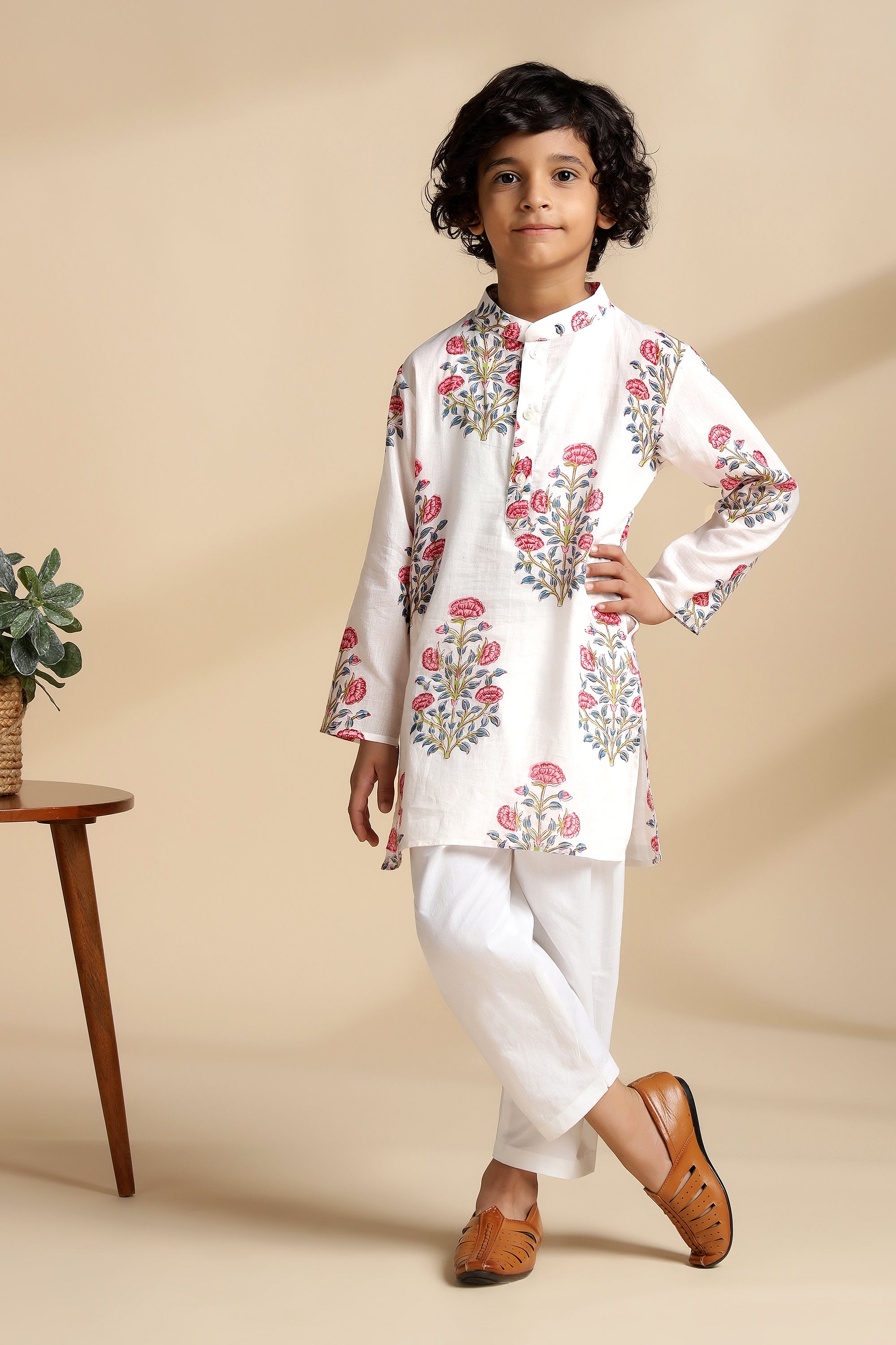 Mesh Kurta Set