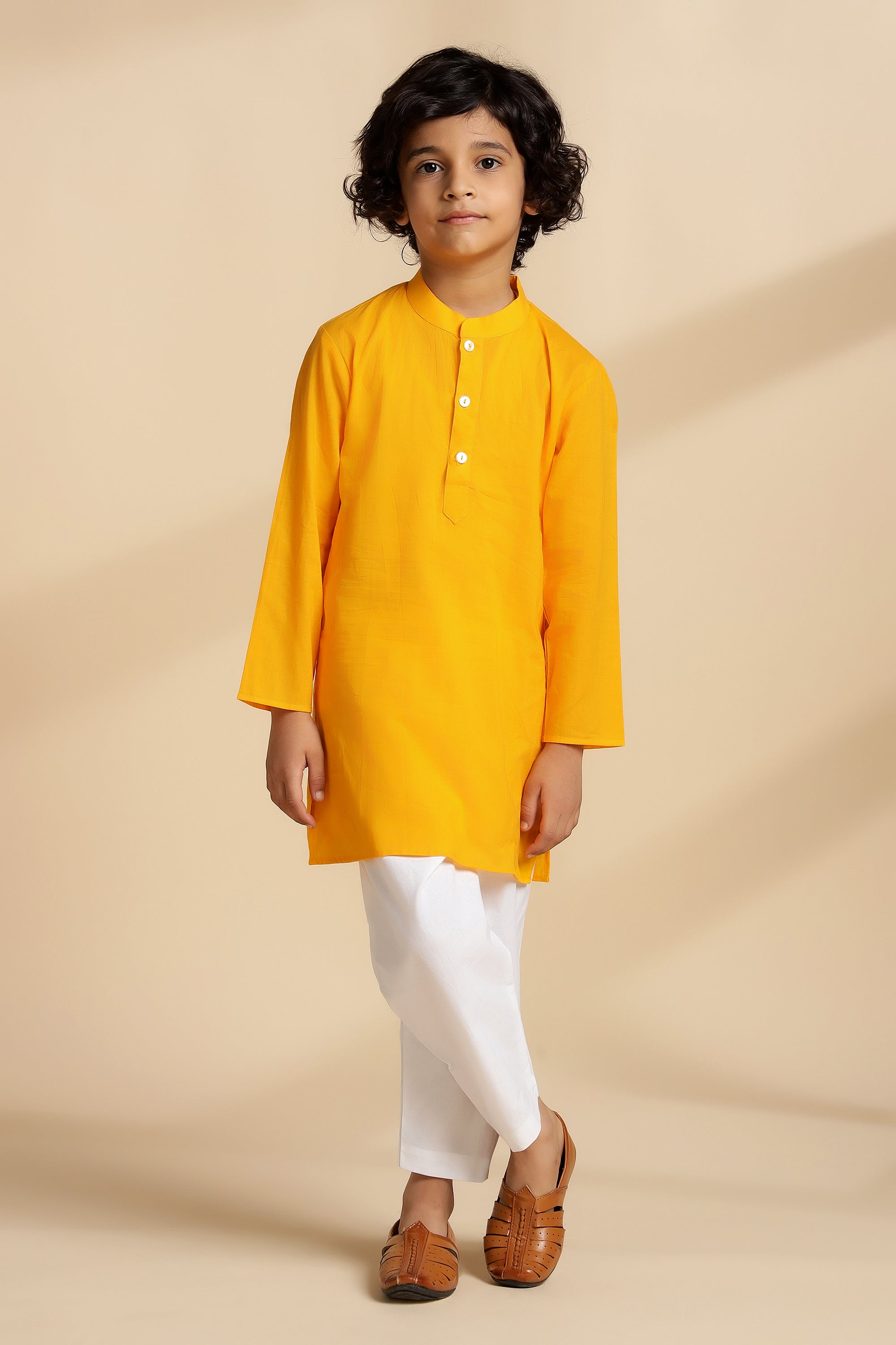 Giallo Kurta Set