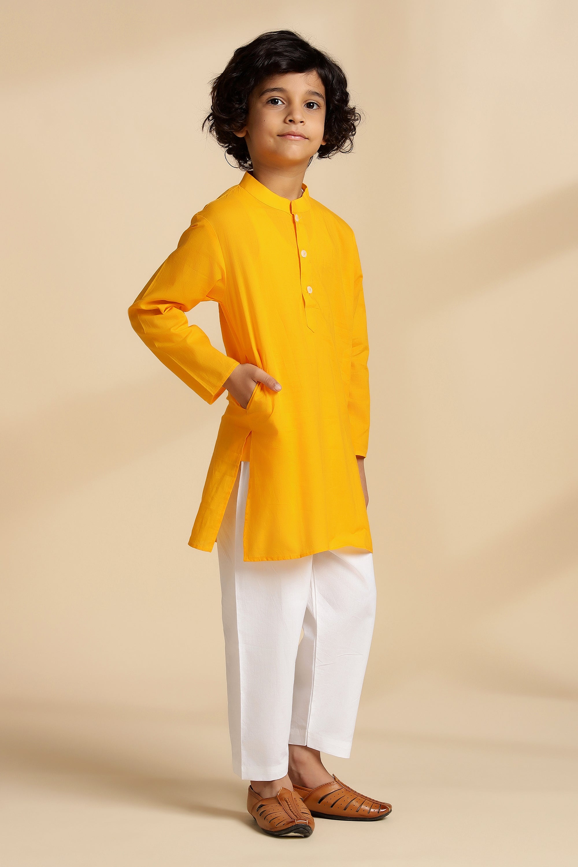 Giallo Kurta Set