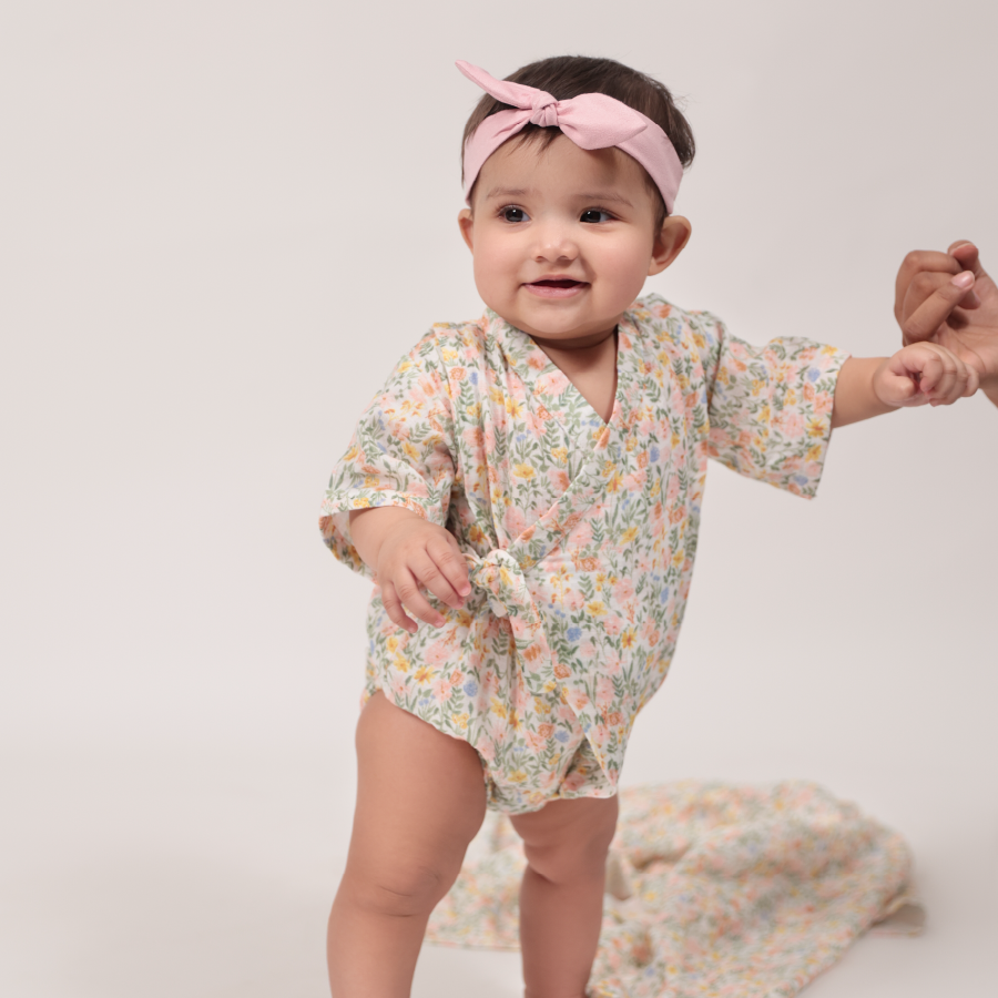 My Sweet Pea Kimono Onesie - Totdot