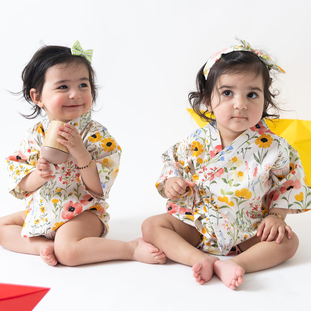 Beach Bunch Kimono Onesie - Totdot