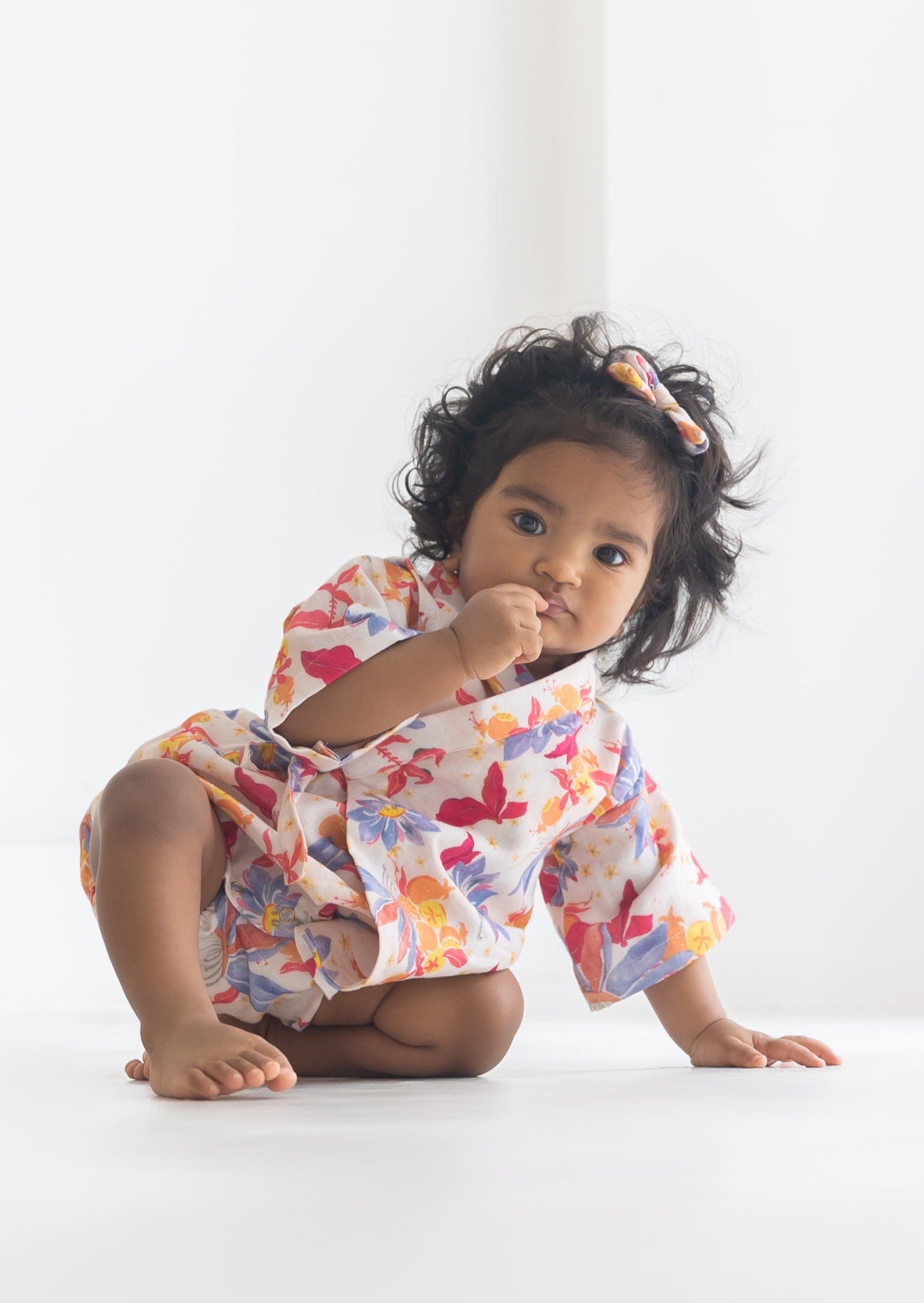 Little Miss Mary Kimono Onesie