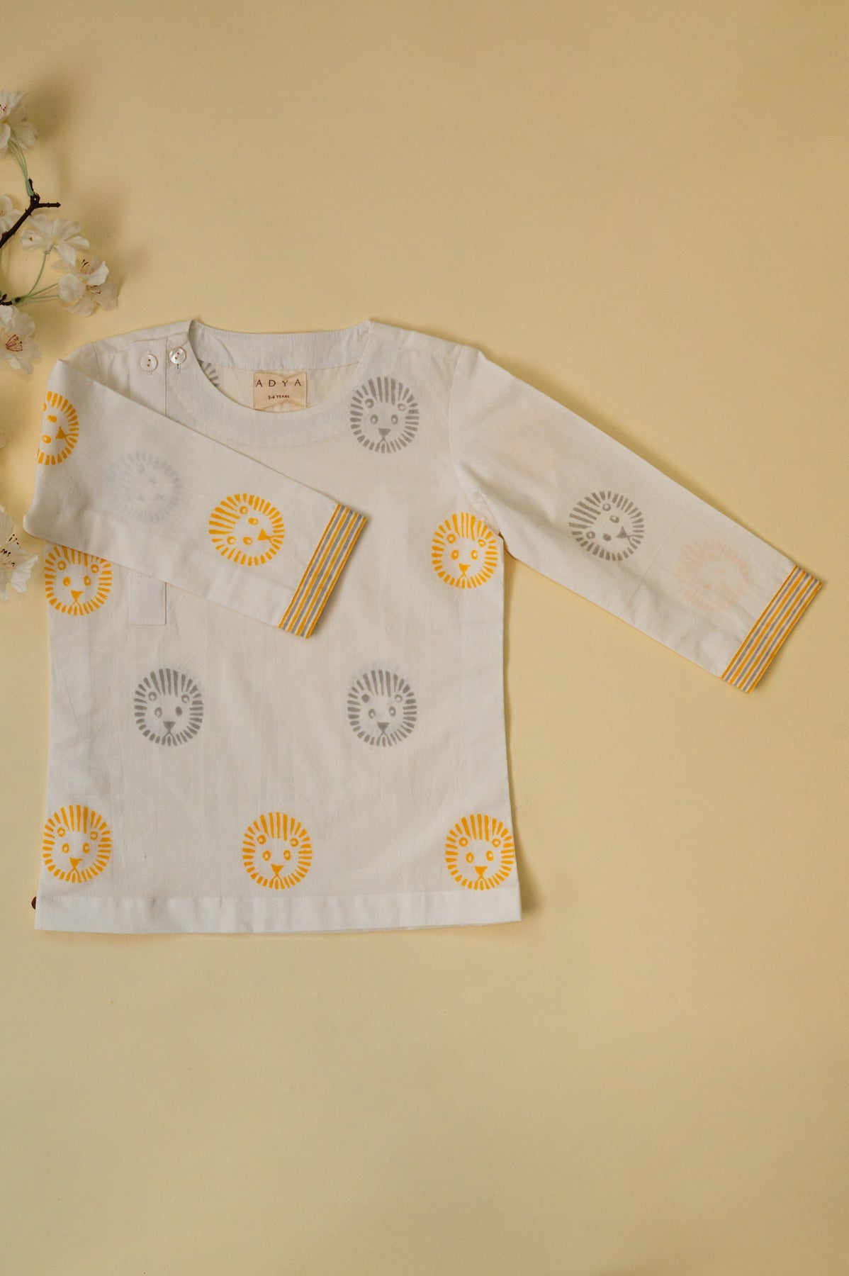 White Lion Kids Night Suit