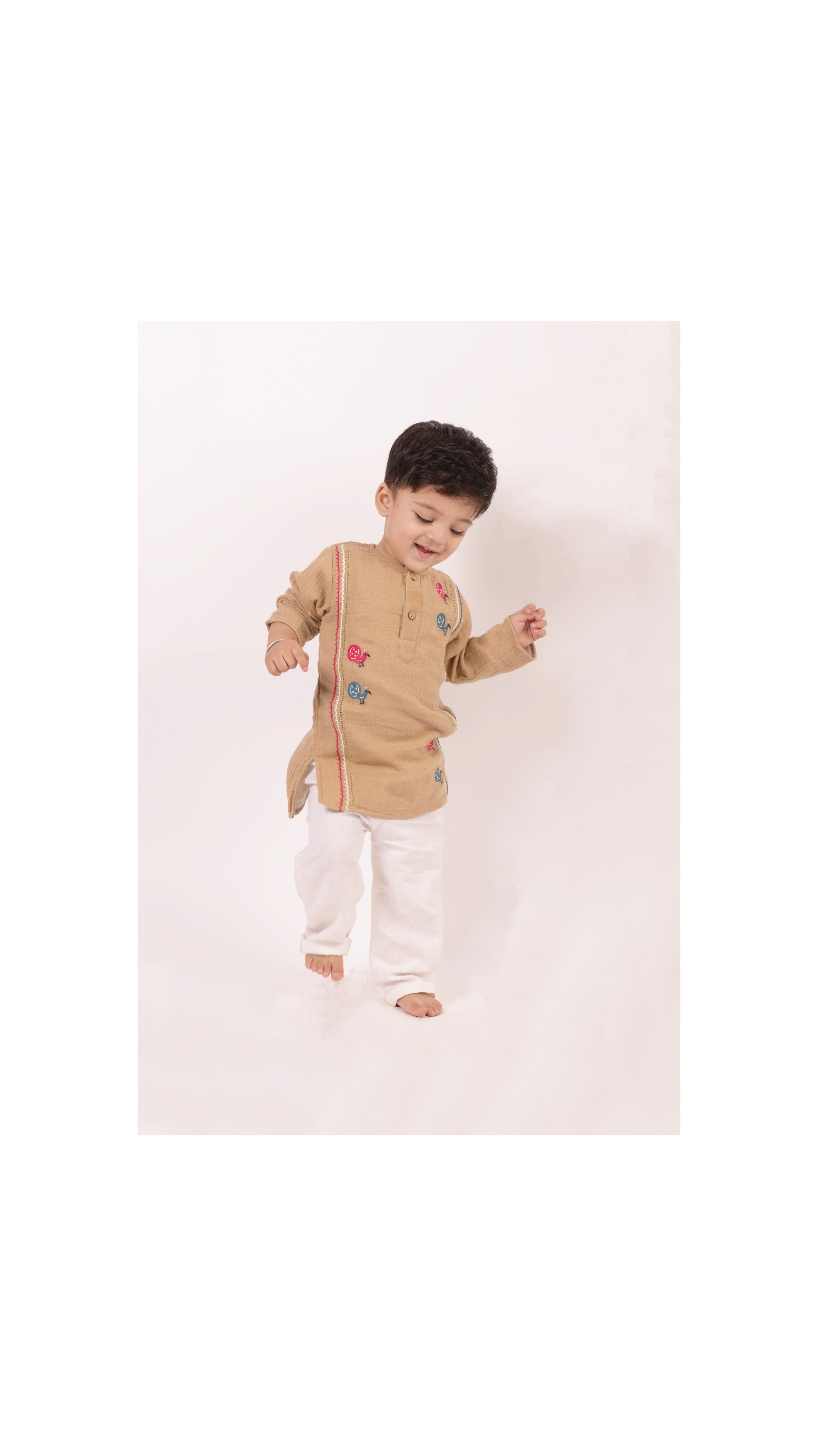 Peacock Parade Kurta set