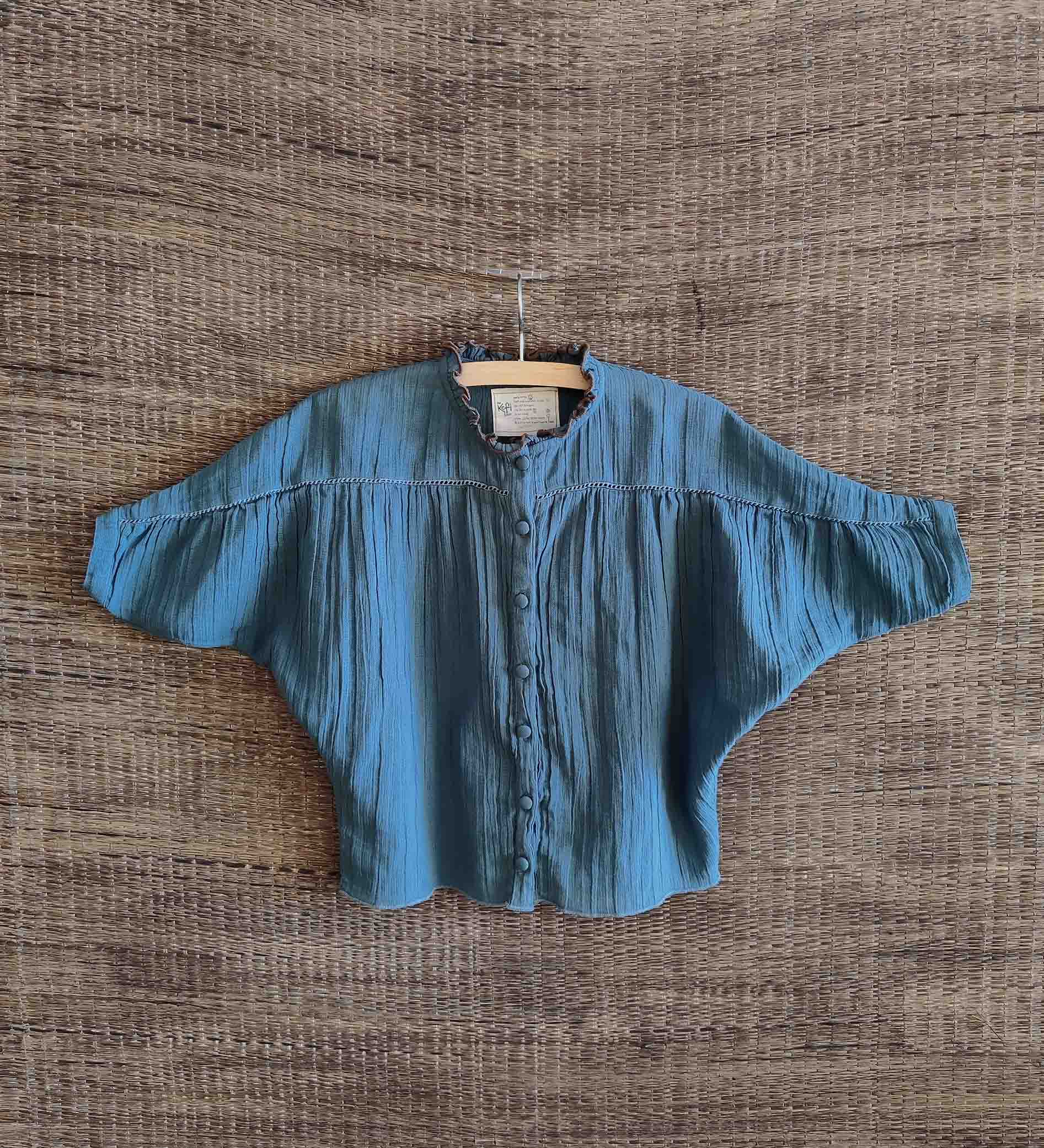 Wings top | Blue - Totdot