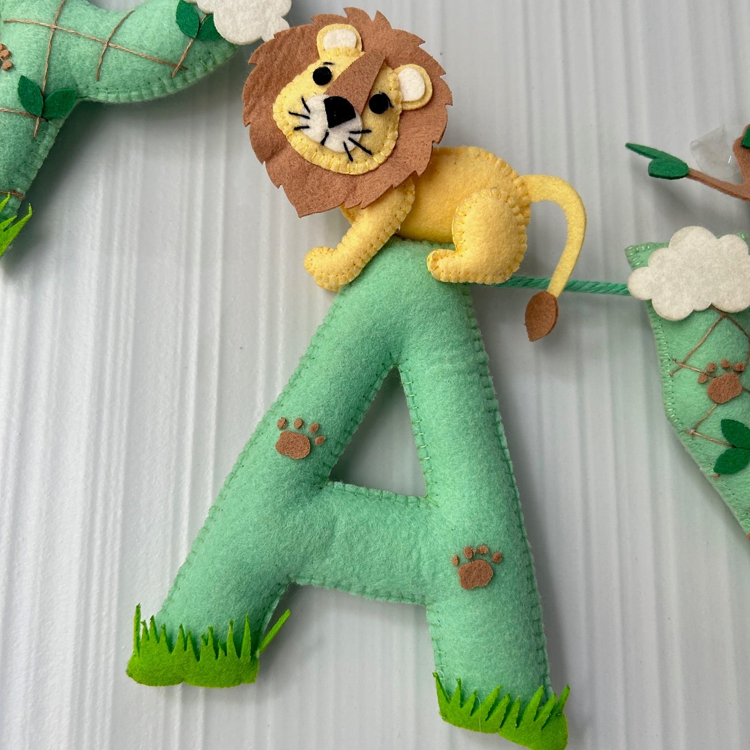King of the Jungle Name Bunting/Garland