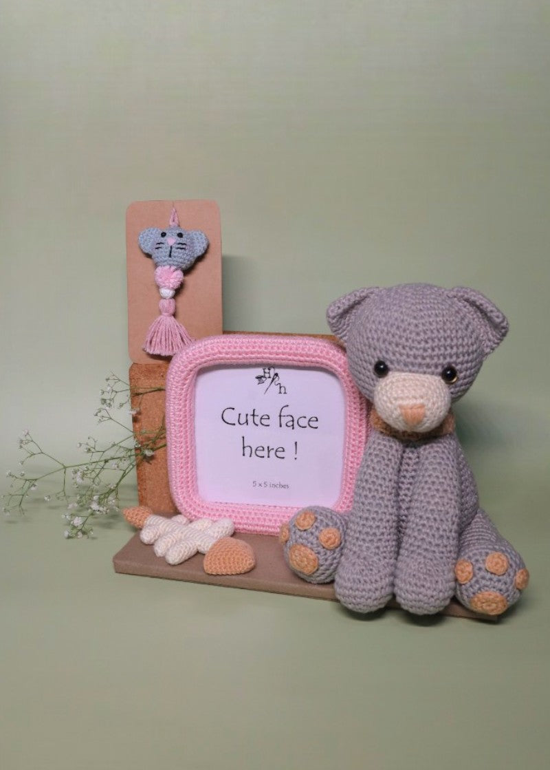 Kitty Kisses handmade crochet rakhi by Haute By Hand – Raksha Bandhan gift India