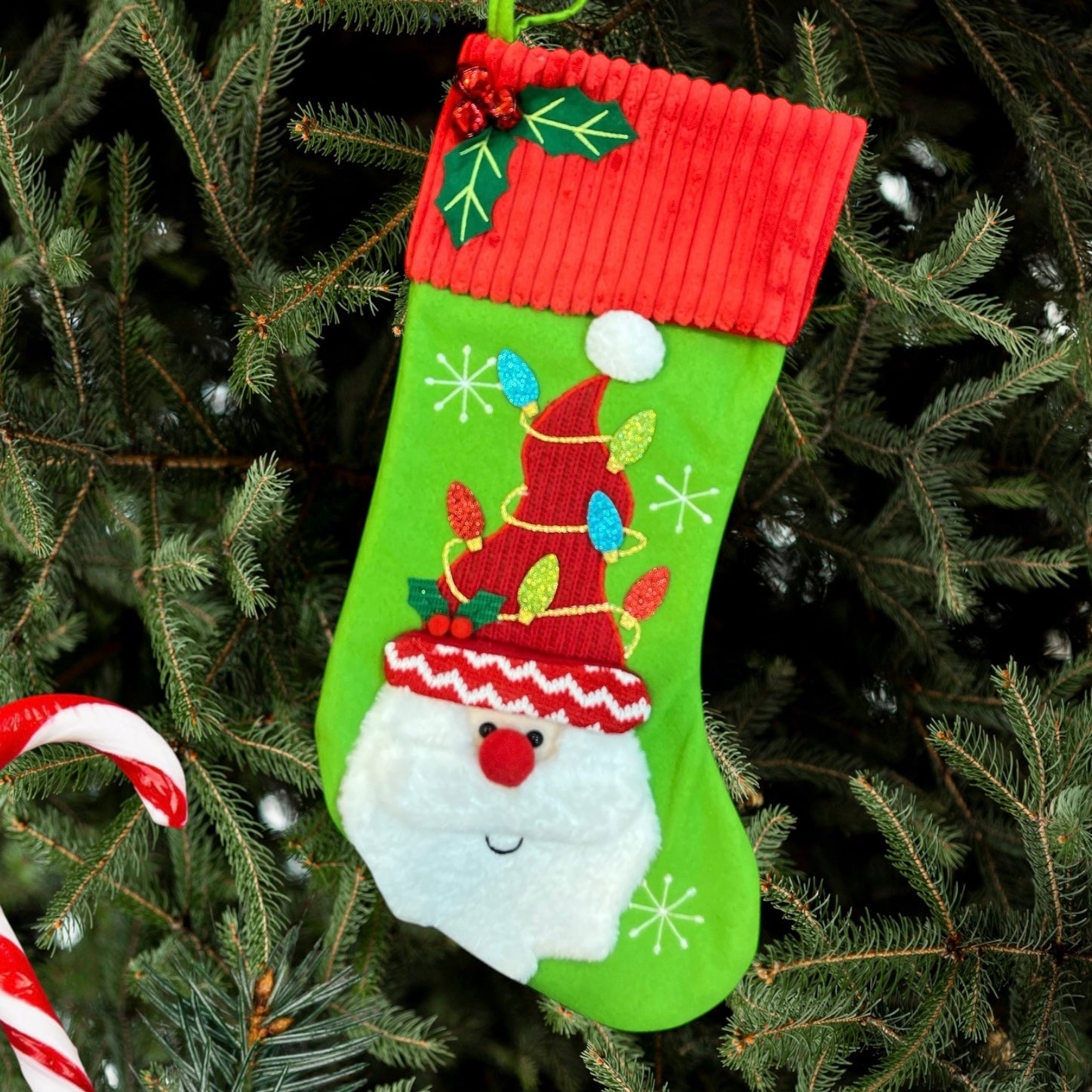 Luxury Mistletoe Stocking - Set of 3