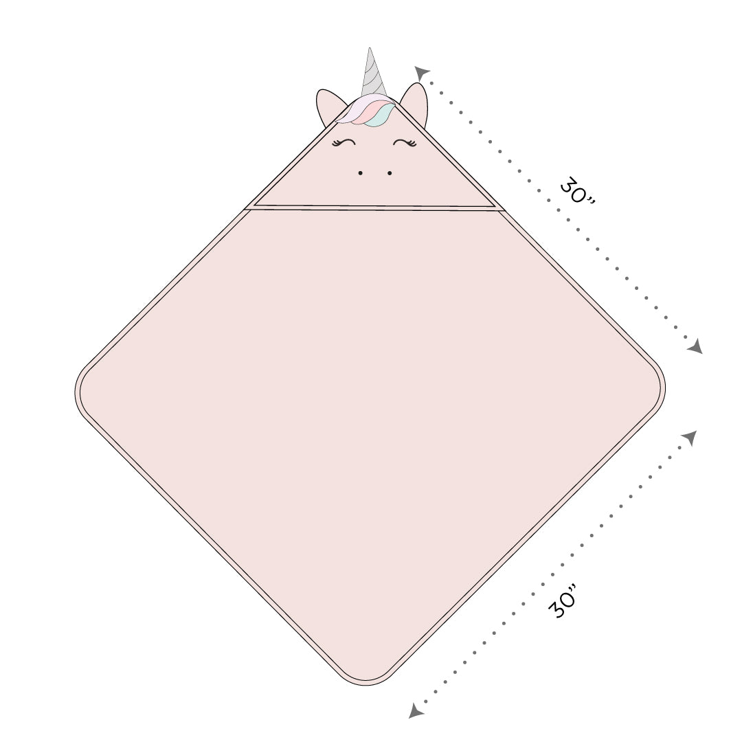 Hooded Towel – Unicorn