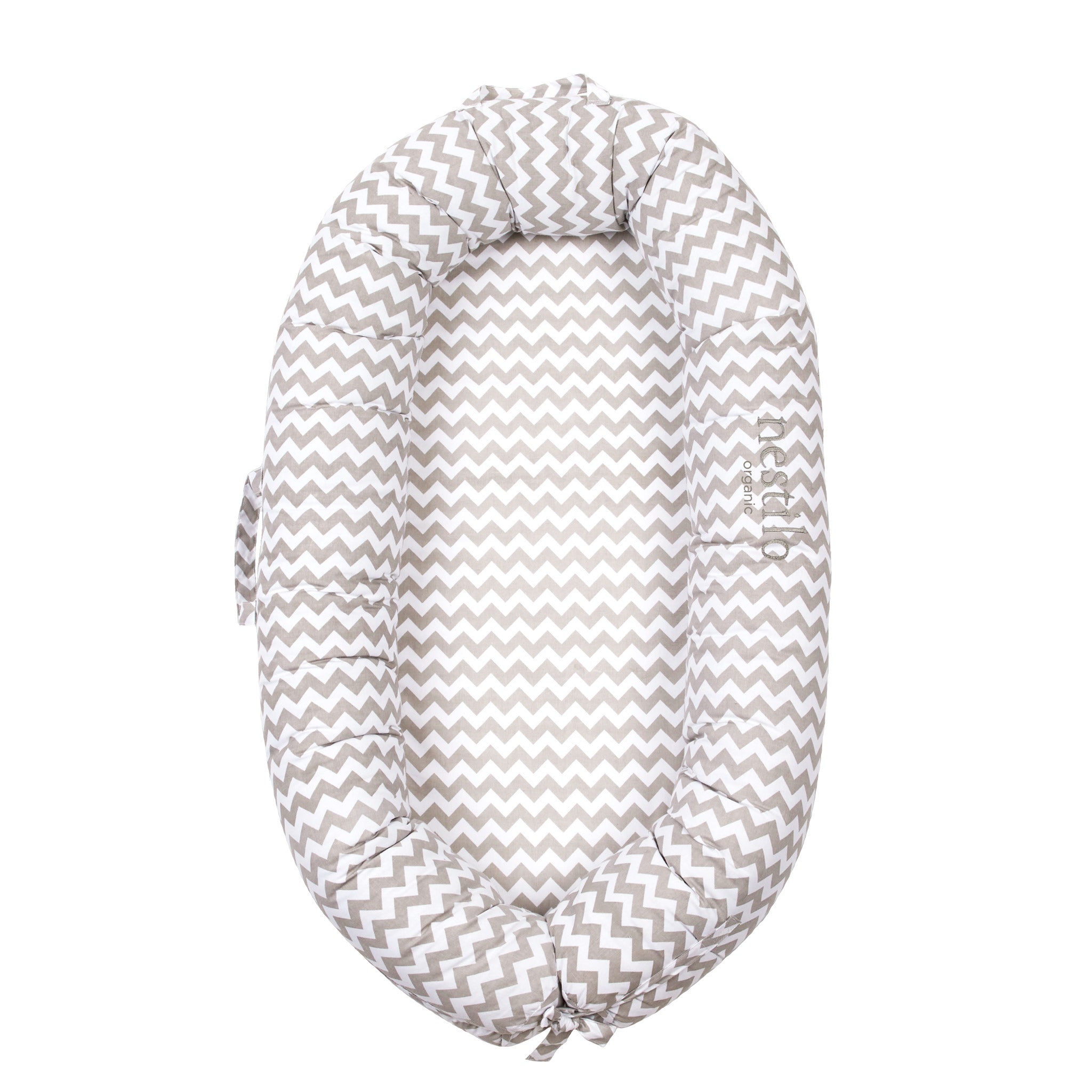 Organic Nestilo – Chevron - Grey