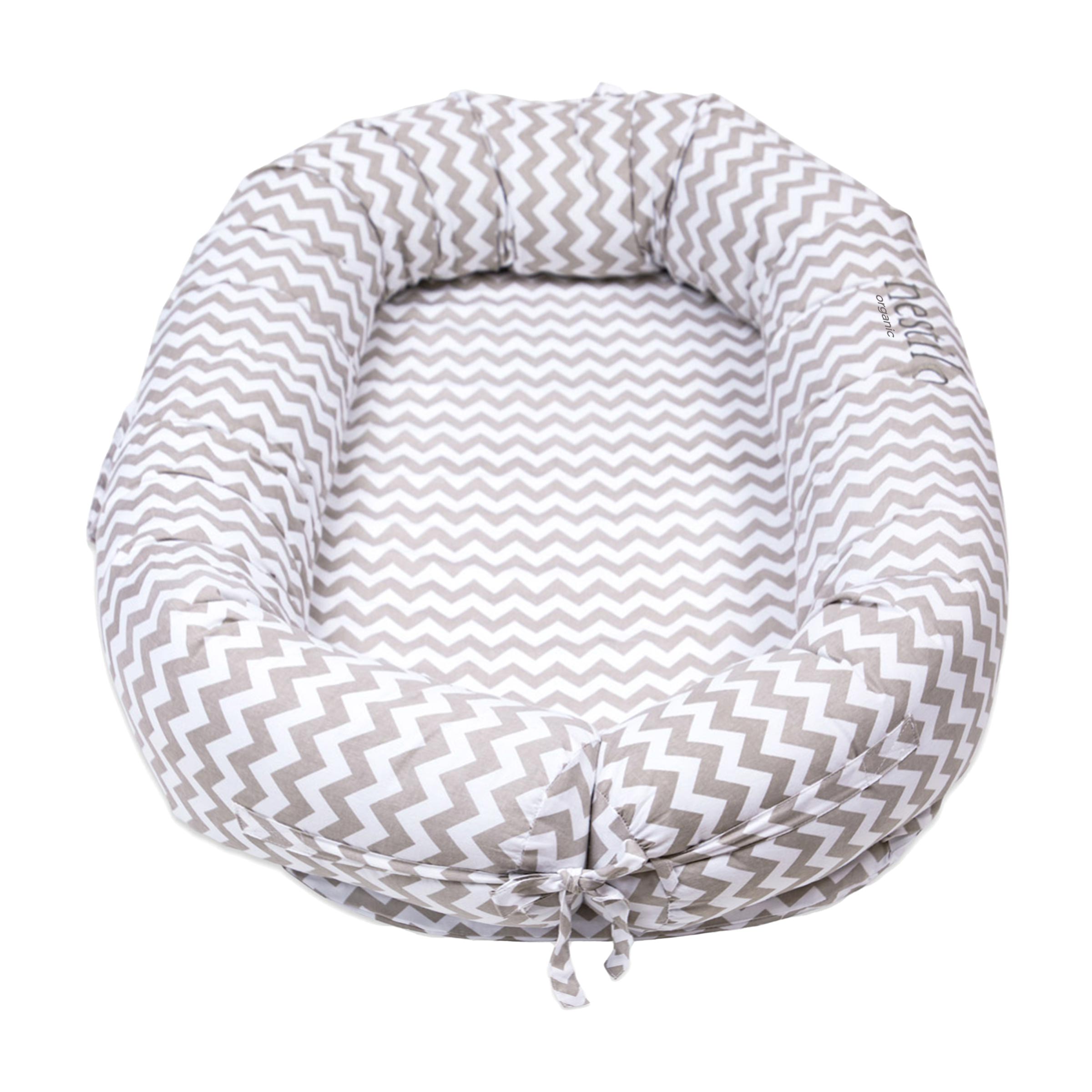 Organic Nestilo – Chevron - Grey