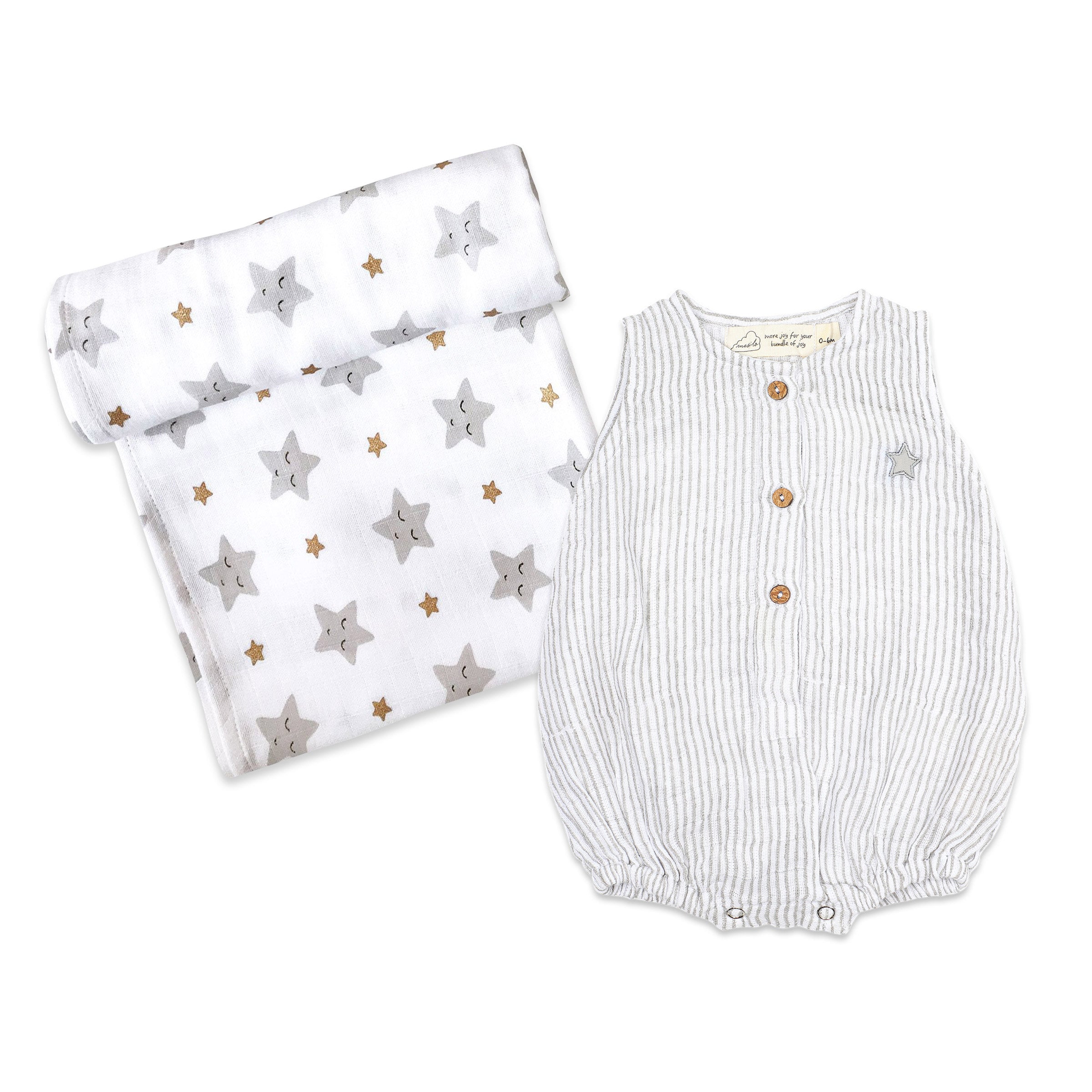 Classic Snuggle Box – Sleepy Star - Metallic