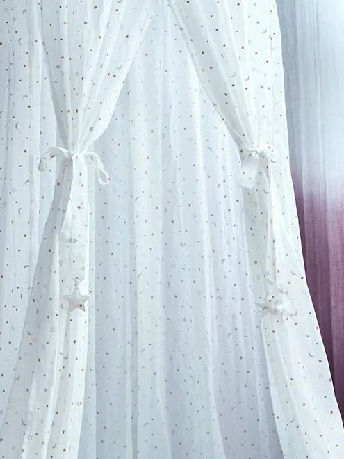 Sleep/Play Canopy – Metallic Stars
