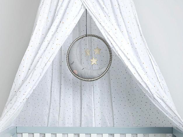 Sleep/Play Canopy – Metallic Stars