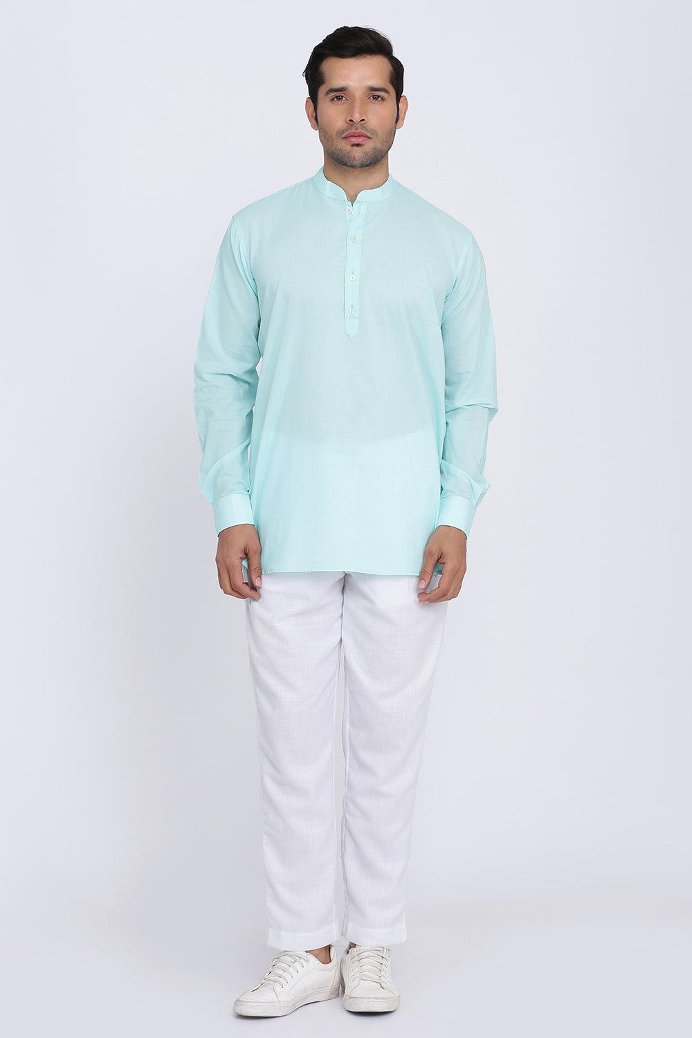 Sky Short Kurta