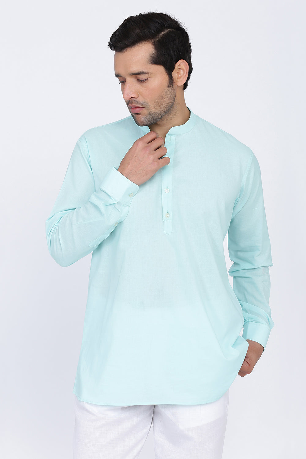 Sky Short Kurta