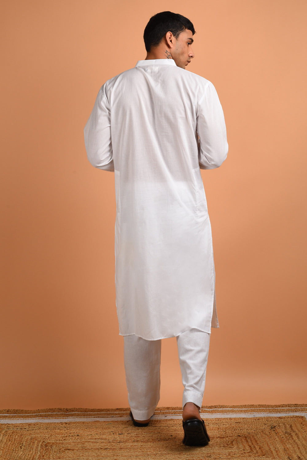 Ivory Cotton Kurta