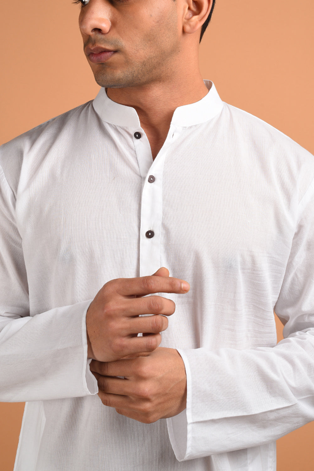 Ivory Cotton Kurta