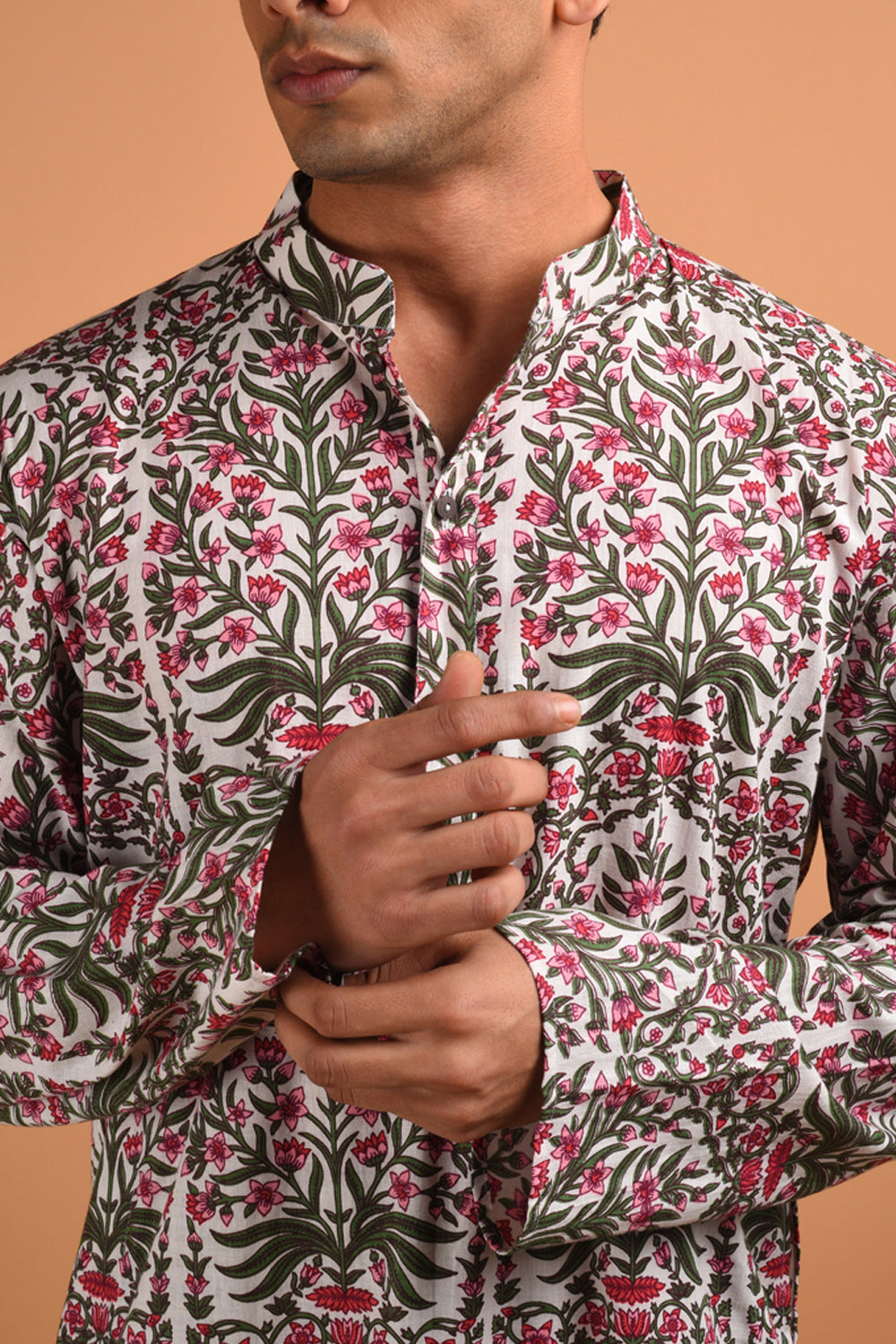 Orchid Handblock Kurta